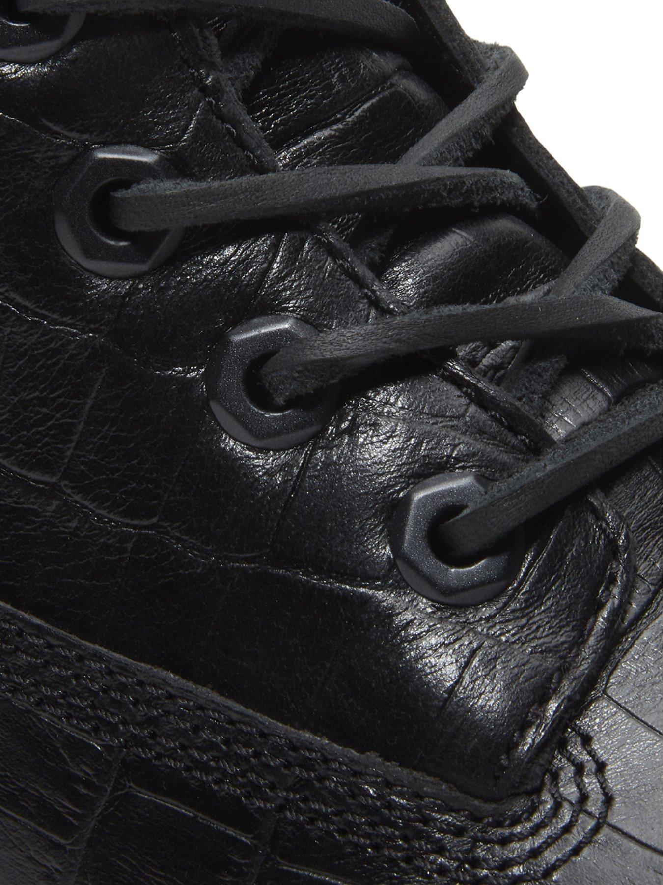 Image 7 of 7 of Timberland Premium 6 Inch Lace Up Boot Black Full Grain