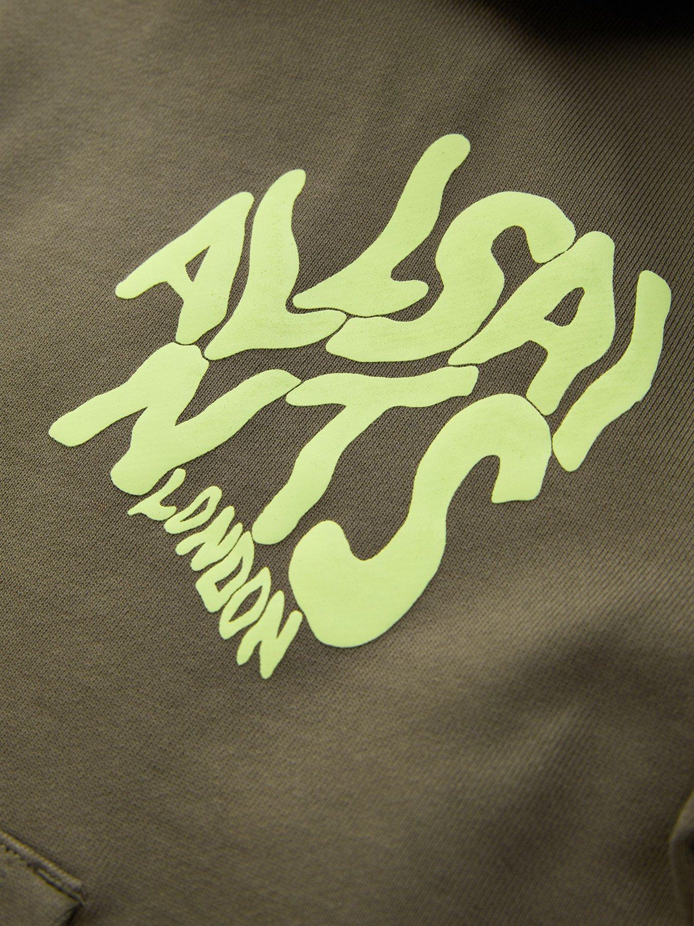 Image 5 of 7 of smALLSAINTS Boys Orlando Overhead Graphic Hoodie - Green