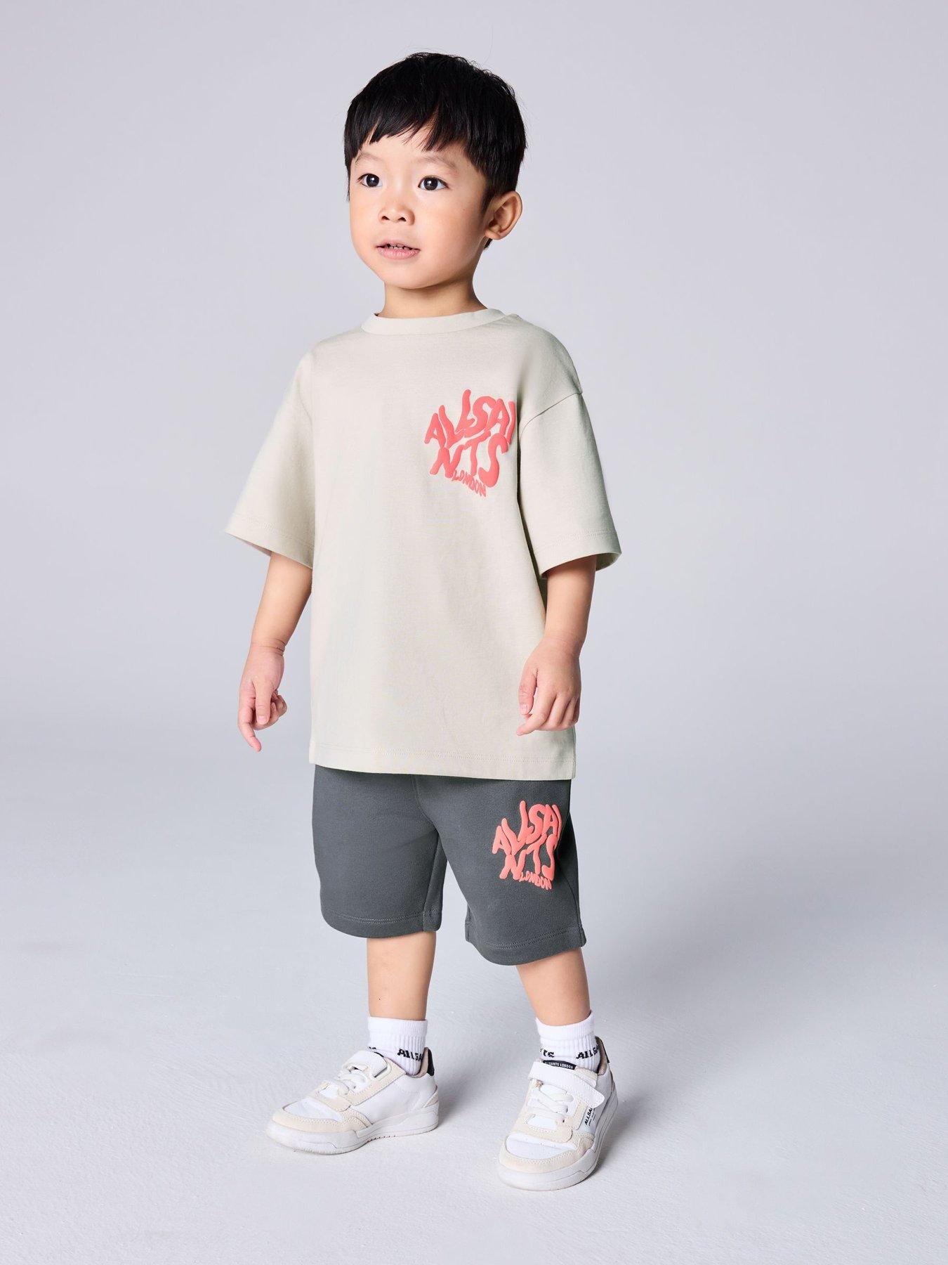 smALLSAINTS Younger Boys Orlando T-shirt  &  Shorts Set - Multi