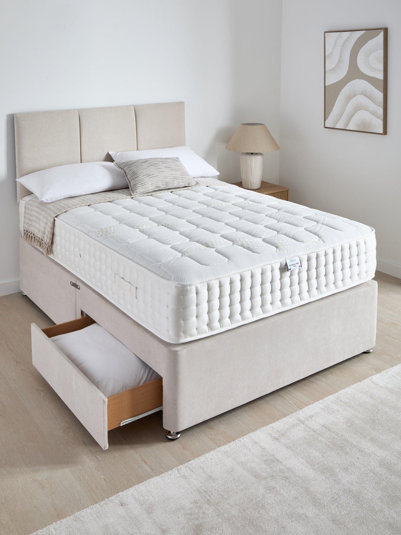 The Very Collection Sheridan Double Divan & Hb With 2 Drawers & Comfort 1000 Mattress
