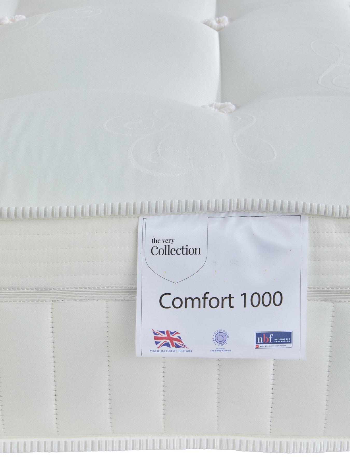 Image 7 of 7 of The Very Collection Sheridan Divan Base with 2 Drawers + Headboard + &nbsp;Natural Fibre Pocket 1000 Mattress