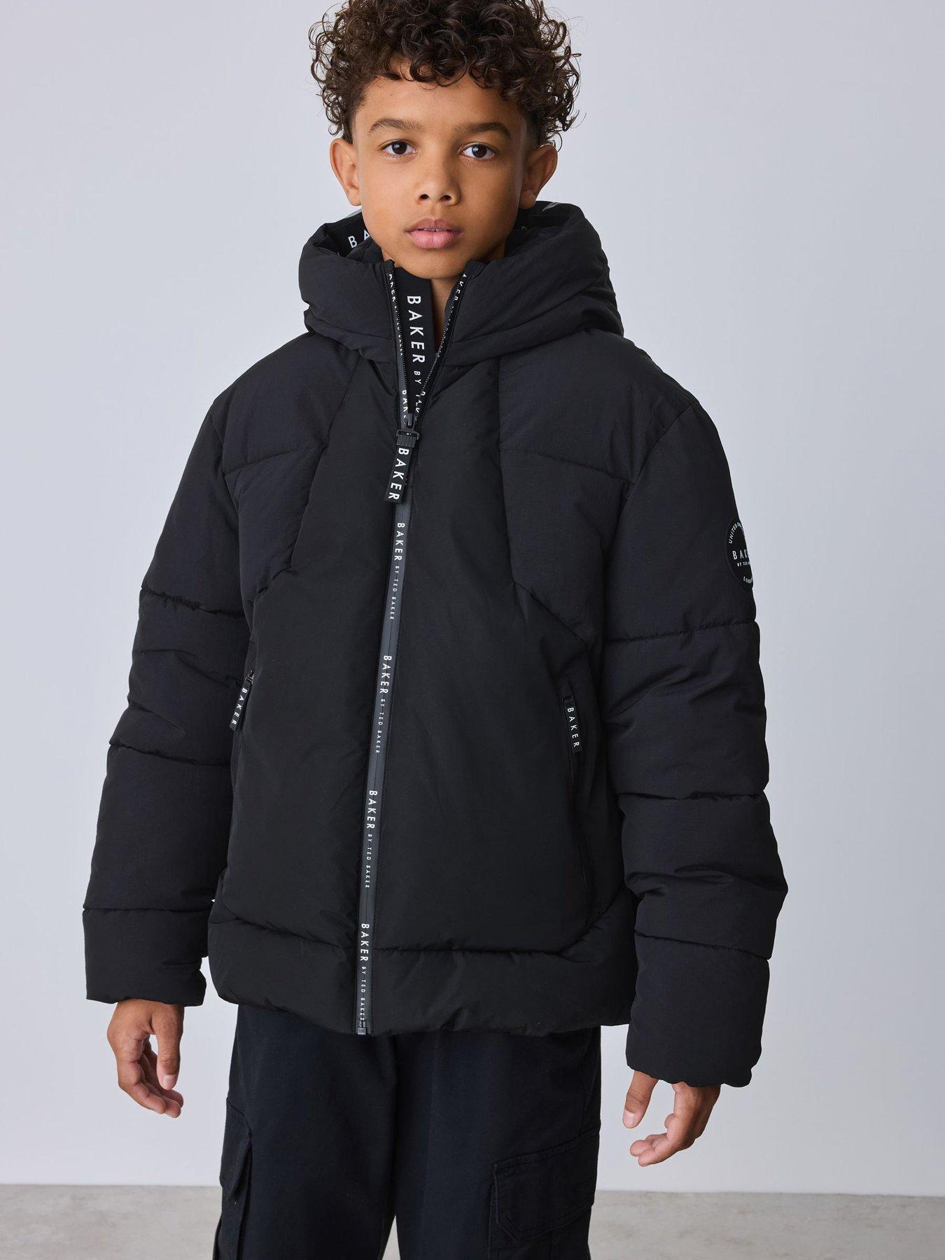 Ted Baker Boys Padded Coat - Black