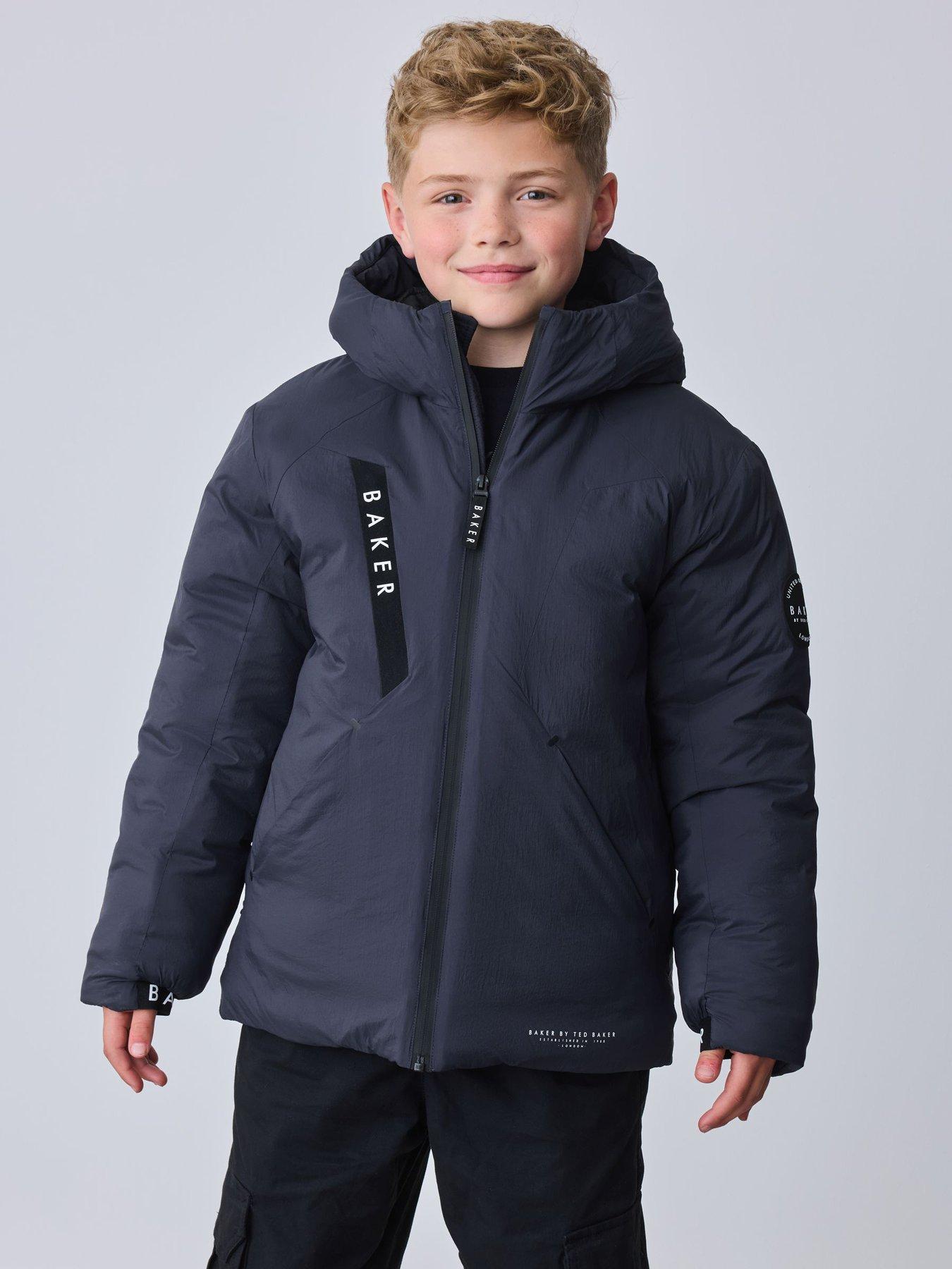 Ted Baker Boys Mid Padded Coat - Blue