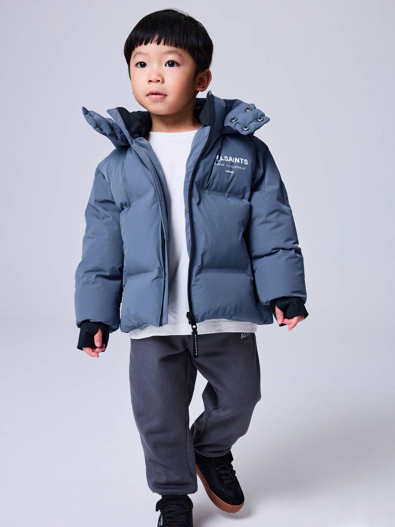 smALLSAINTS Younger Boys Underground Padded Jacket - Blue