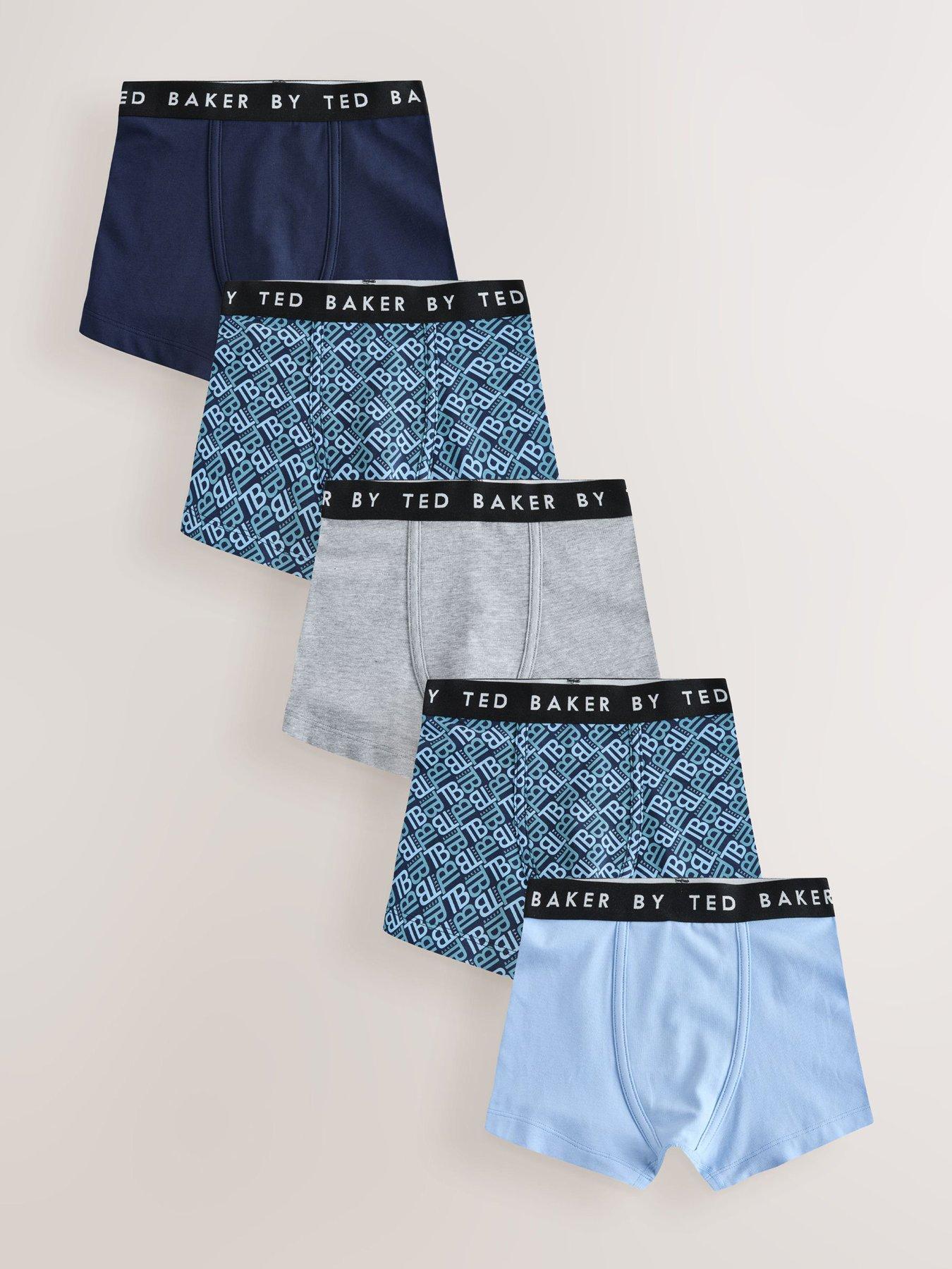 Ted Baker Older Boys 5 Pack Boxers - Multi