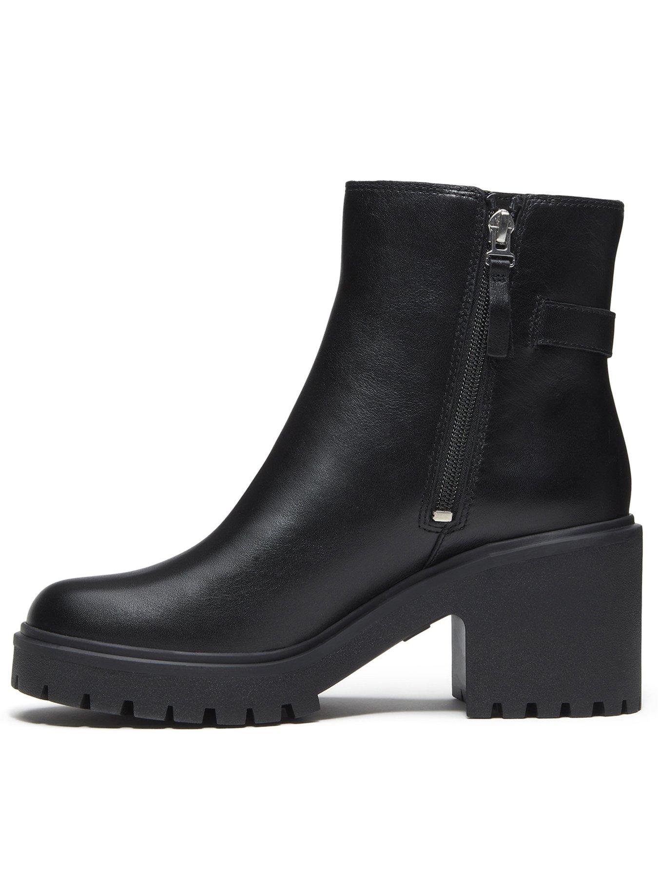 Image 6 of 7 of Timberland Stone Heights Mid Chelsea Boot Black Full Grain