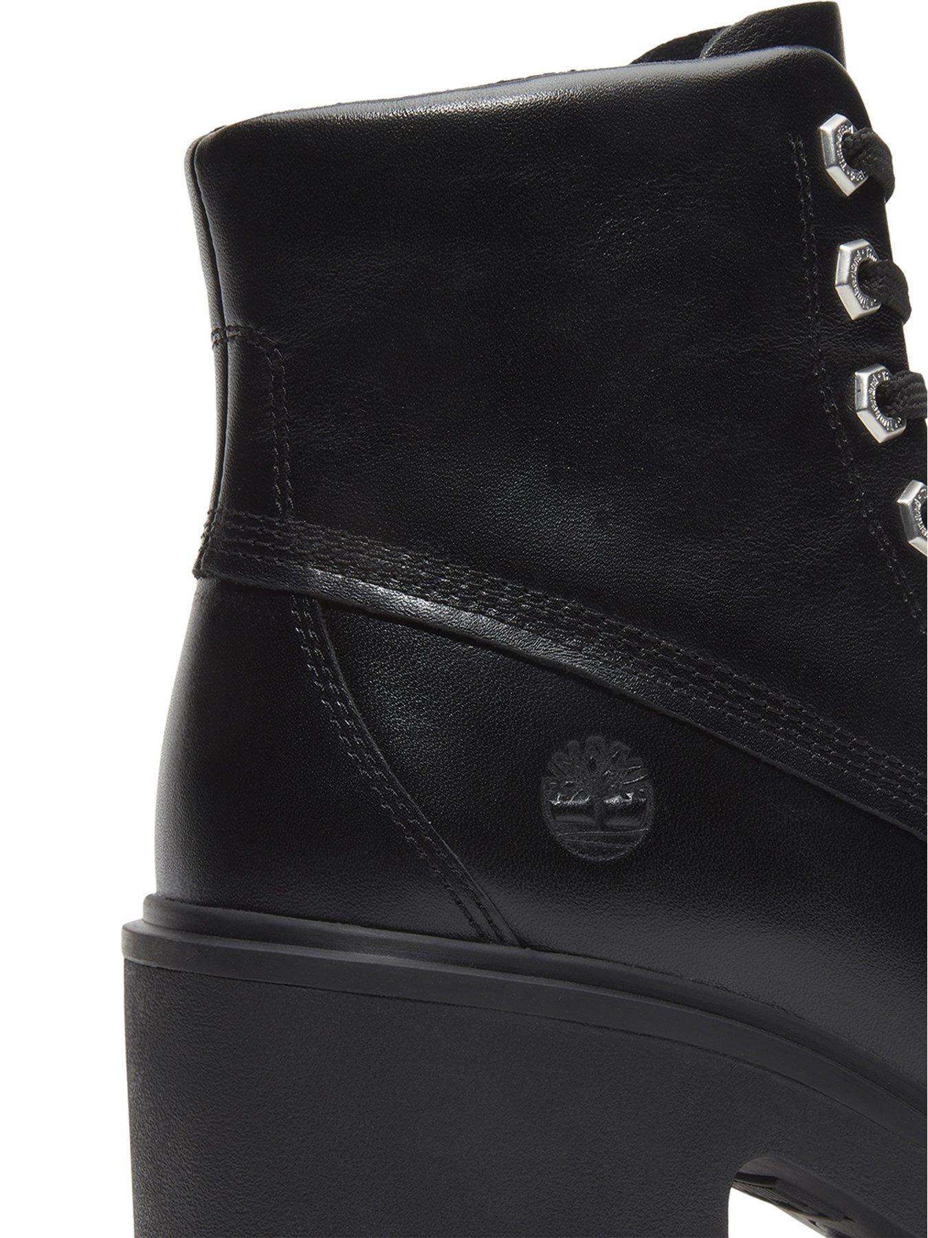 Image 7 of 7 of Timberland Stone Heights Mid Lace Up Boots - Black