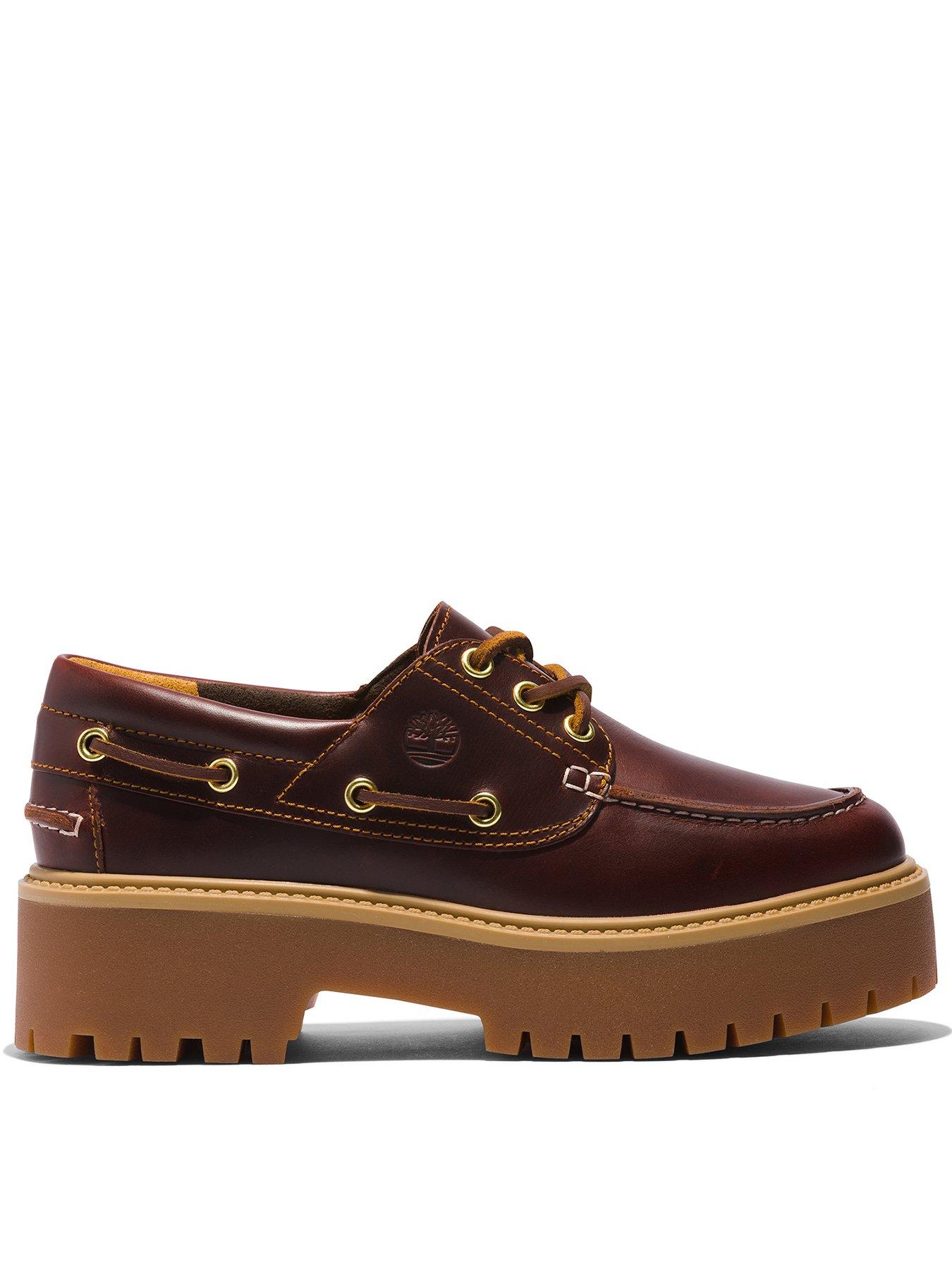 Timberland Stone Street Boat Shoe Rootbeer