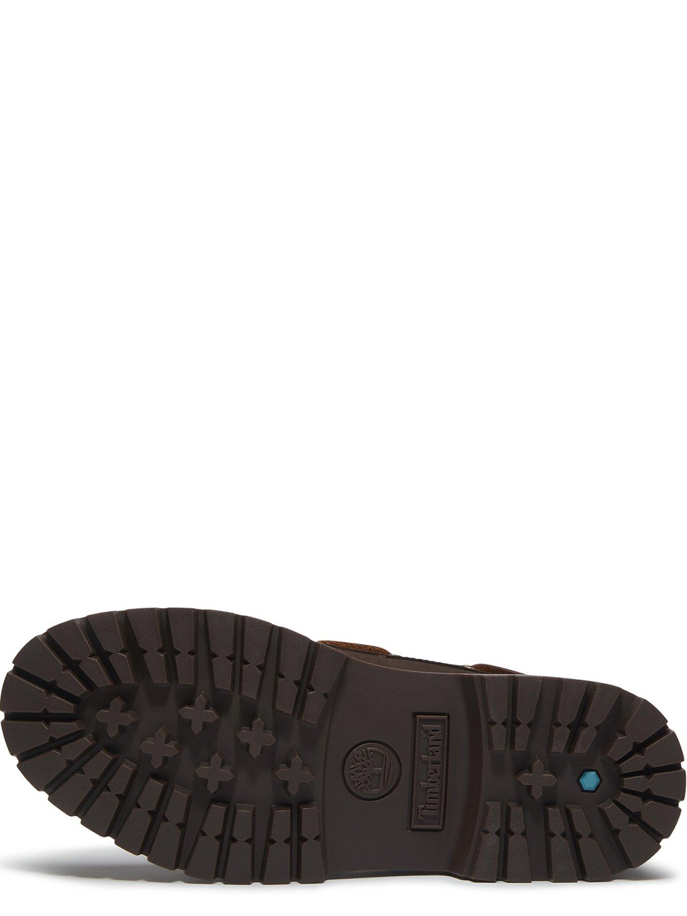 Image 5 of 7 of Timberland Womens Stone Street Lace Up Chunky Lug Sole Boots - Brown