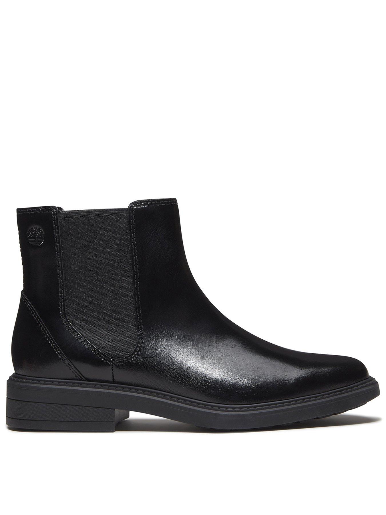 Image 1 of 7 of Timberland Stormbucks Mid Chelsea Boots - Black