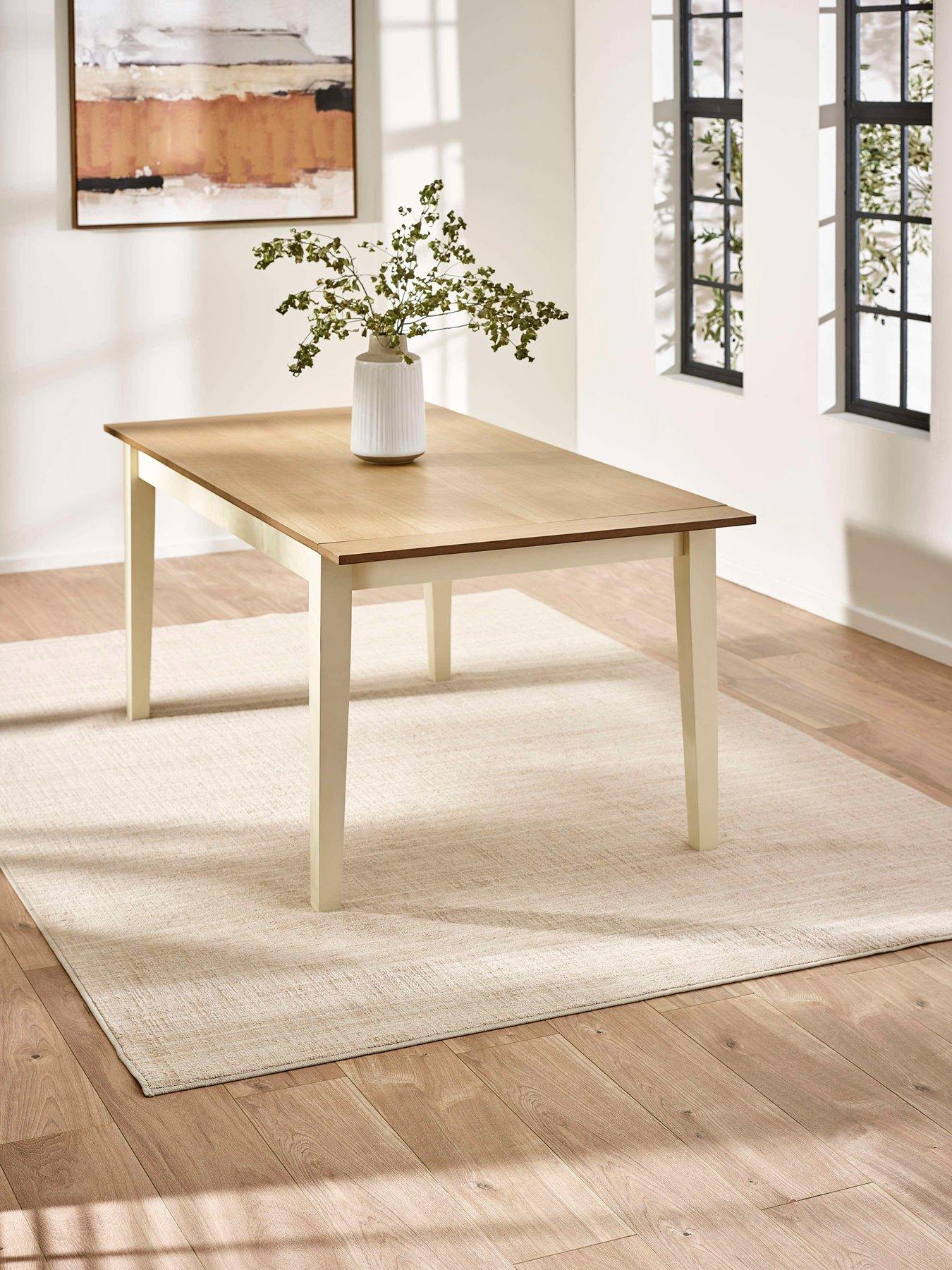 Image 1 of 7 of Julian Bowen Larissa Lift Up Extension Dining Table