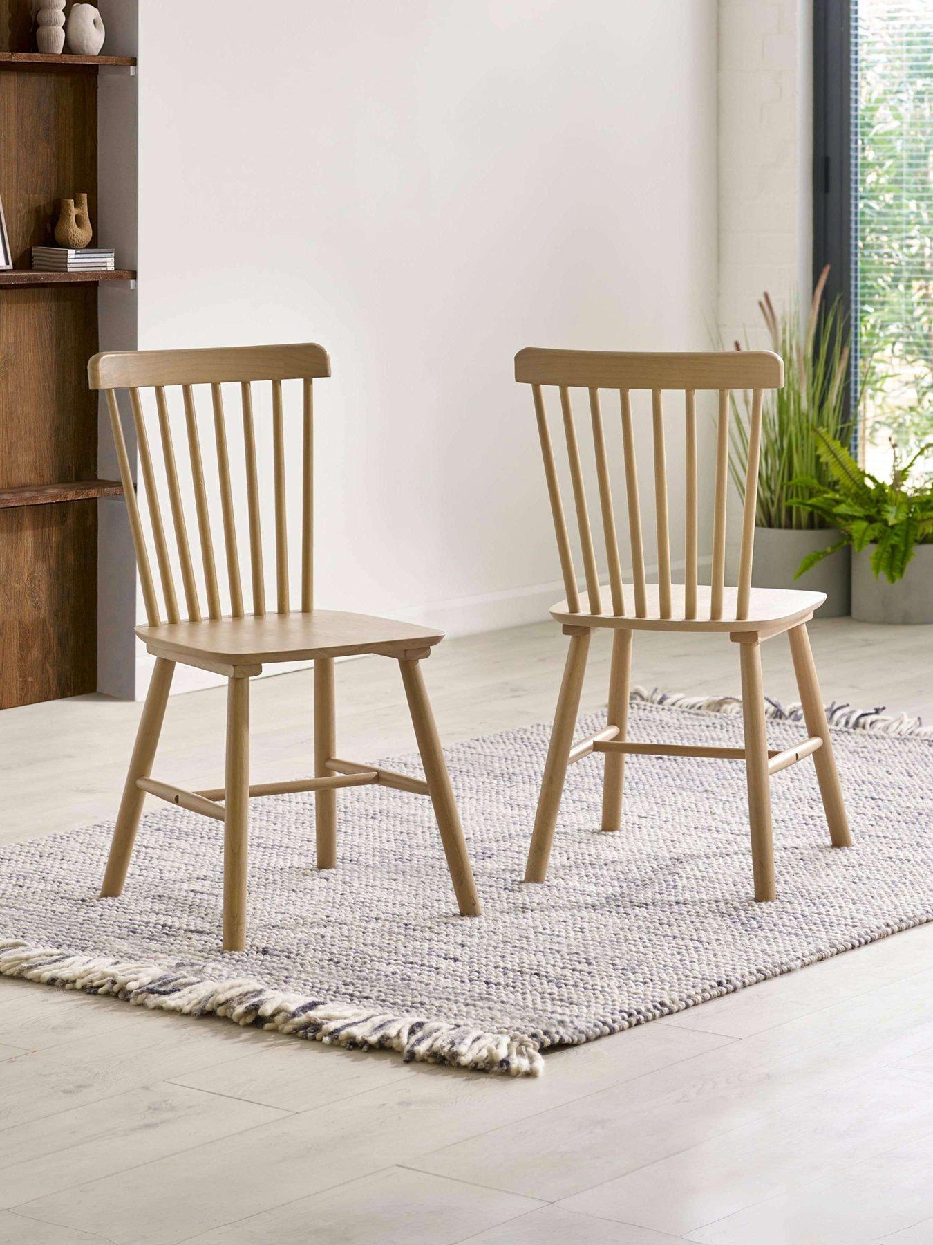 Julian Bowen Set Of 2 Sakura Dining Chairs