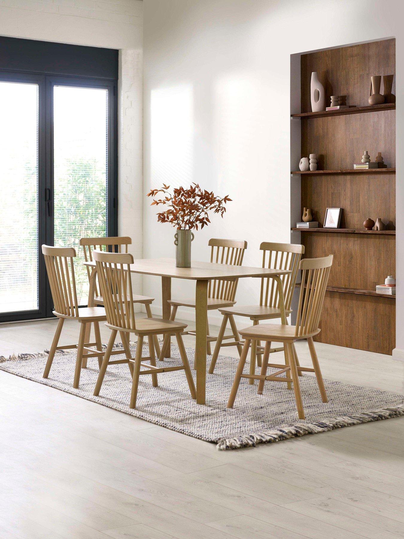 Image 6 of 7 of Julian Bowen Set Of 2 Sakura Dining Chairs