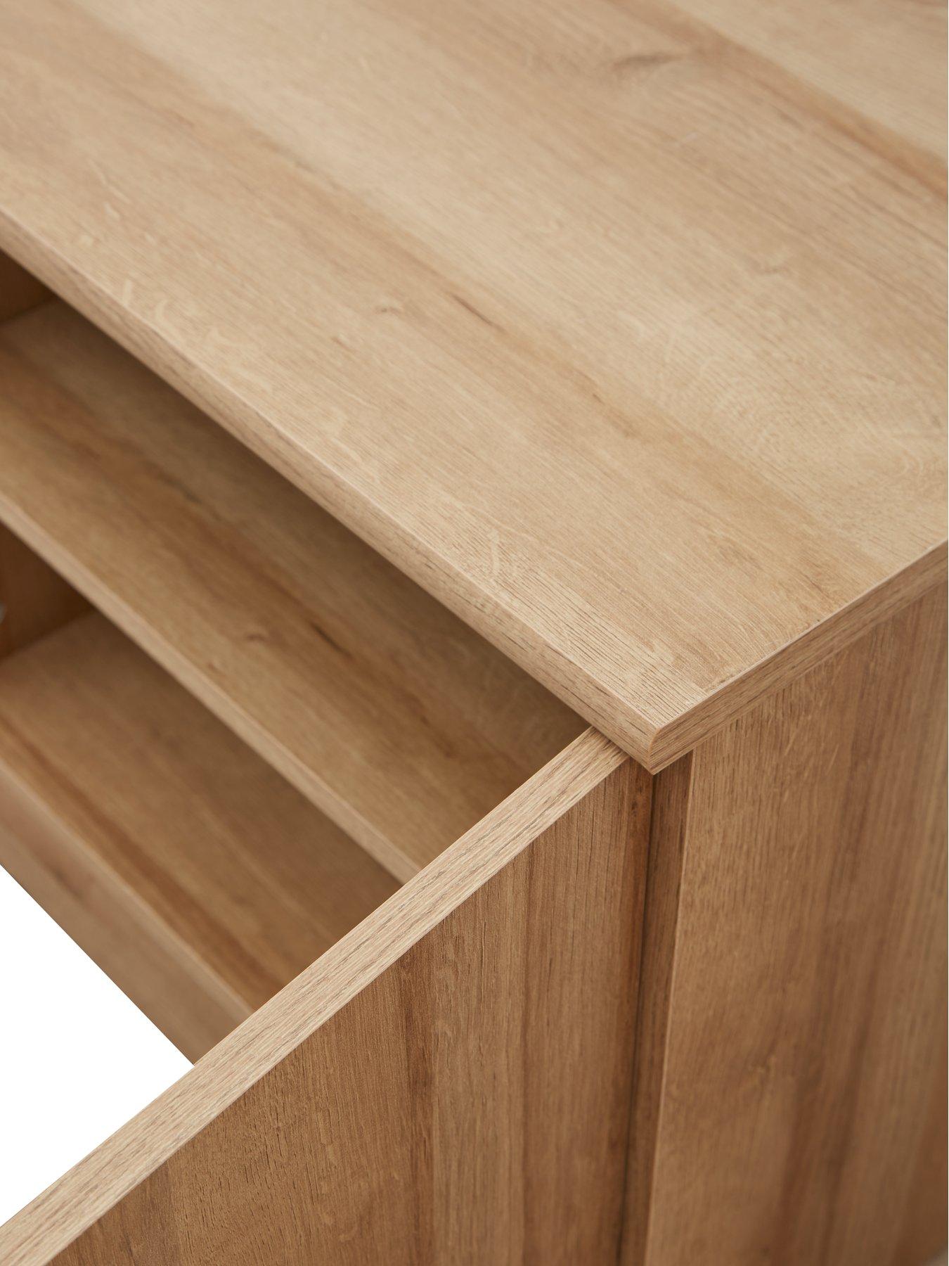 Image 6 of 7 of The Very Collection Panama 3 Piece Package - Side Table, Coffee Table and&nbsp;TV Unit - Dark Oak - FSC&reg; Certified