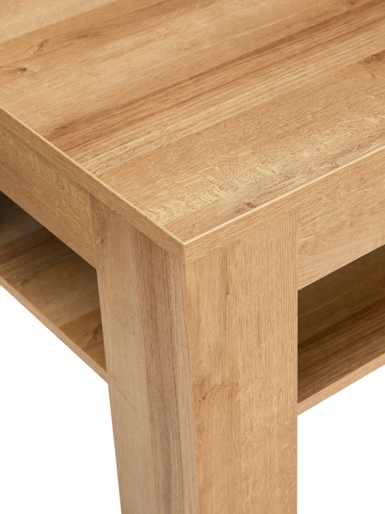 Image 7 of 7 of The Very Collection Panama 3 Piece Package - Side Table, Coffee Table and&nbsp;TV Unit - Dark Oak - FSC&reg; Certified