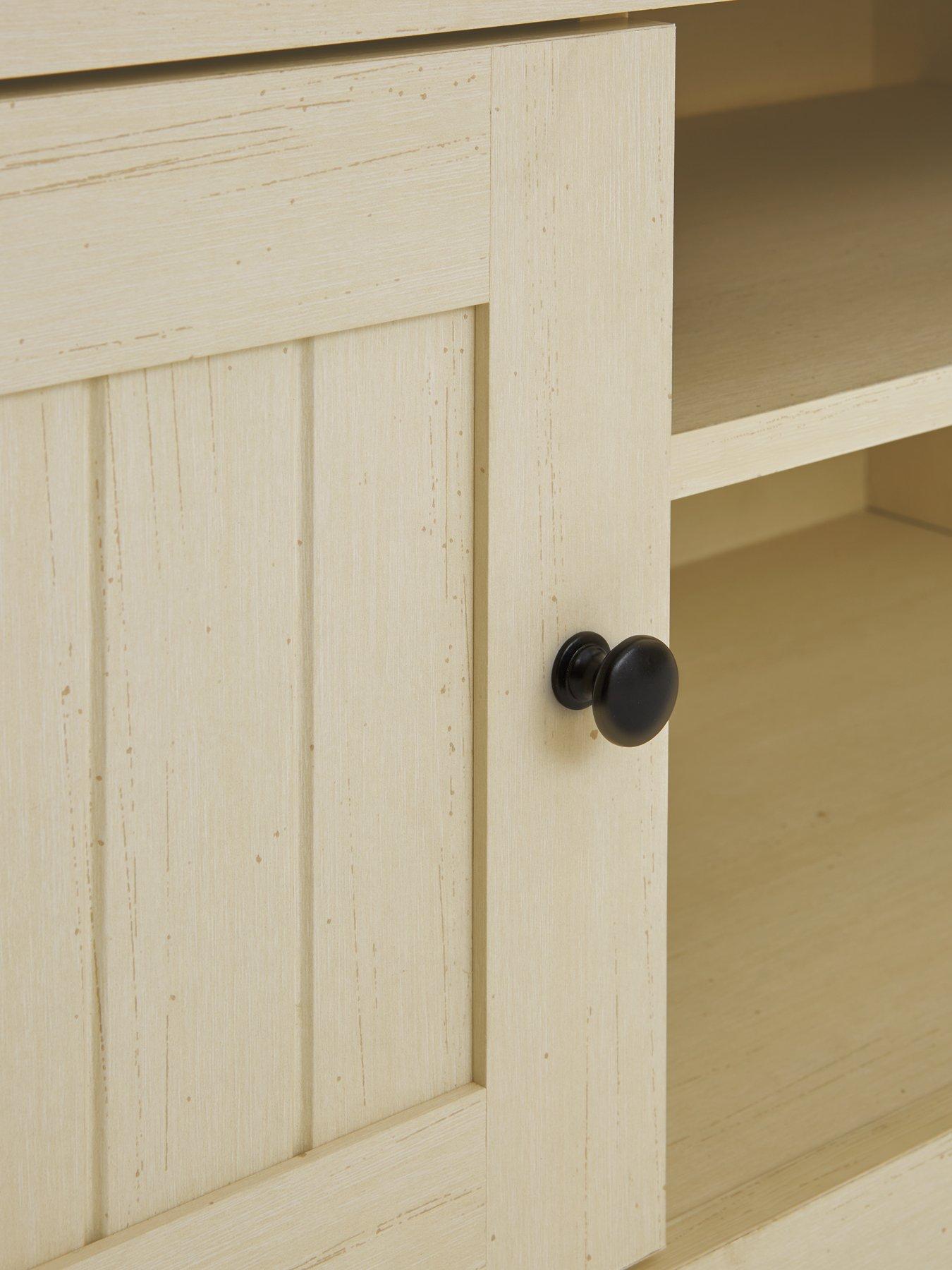 Image 6 of 7 of The Very Collection New Devon 3 Piece&nbsp;Package - Lamp Table, Coffee Table, TV&nbsp;Unit - Ivory/Walnut