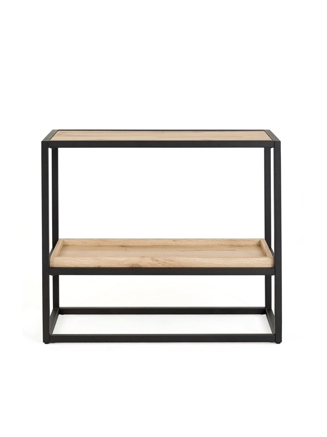 Image 3 of 7 of The Very Collection Harlem 3 Piece Package - End Table, Coffee Table and TV Unit - Light Oak - FSC&reg; Certified