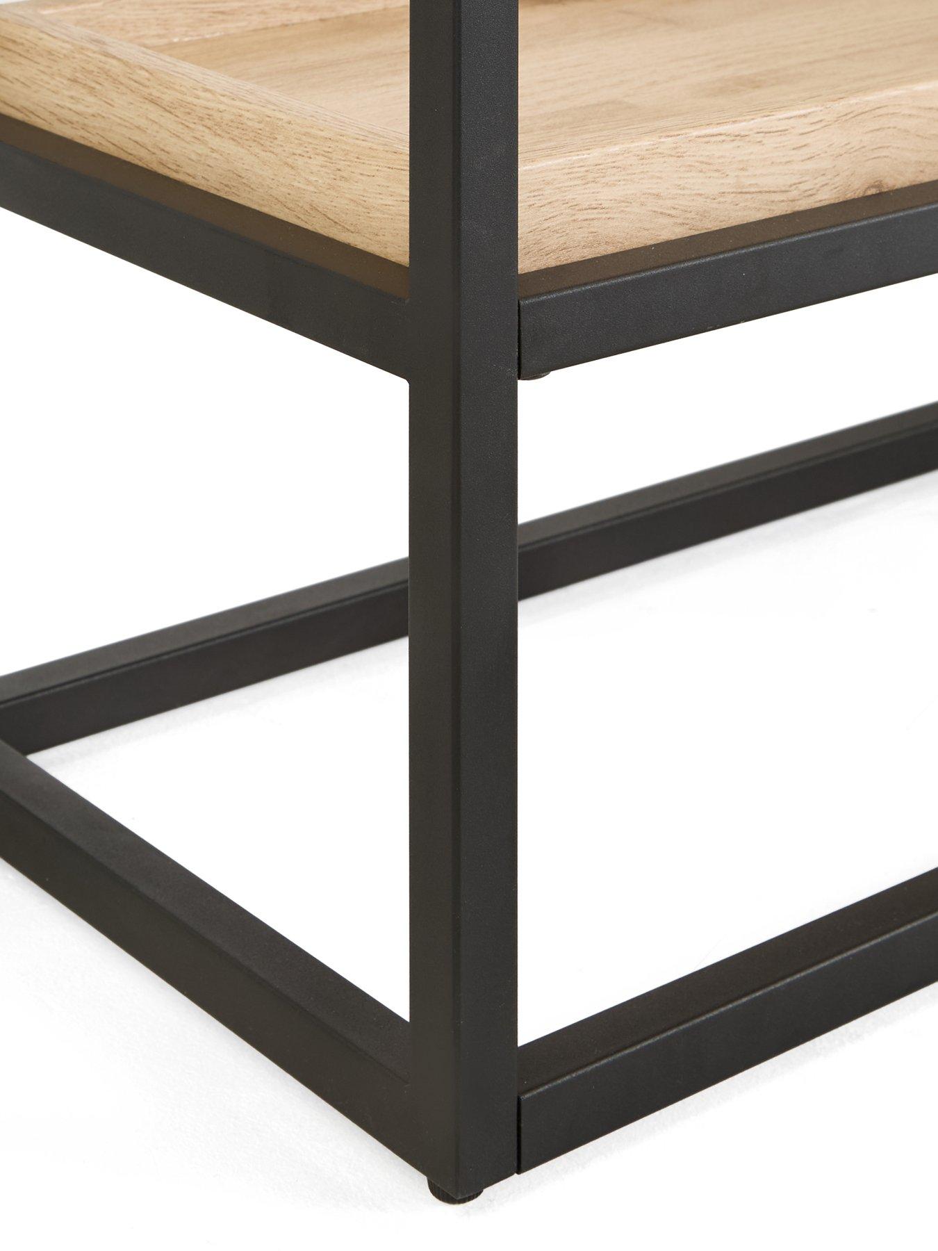 Image 6 of 7 of The Very Collection Harlem 3 Piece Package - End Table, Coffee Table and TV Unit - Light Oak - FSC&reg; Certified