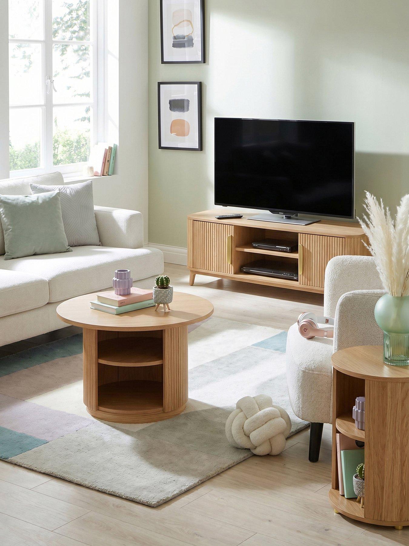 The Very Collection Carina Pack (side Table, Coffee, Tv Unit)