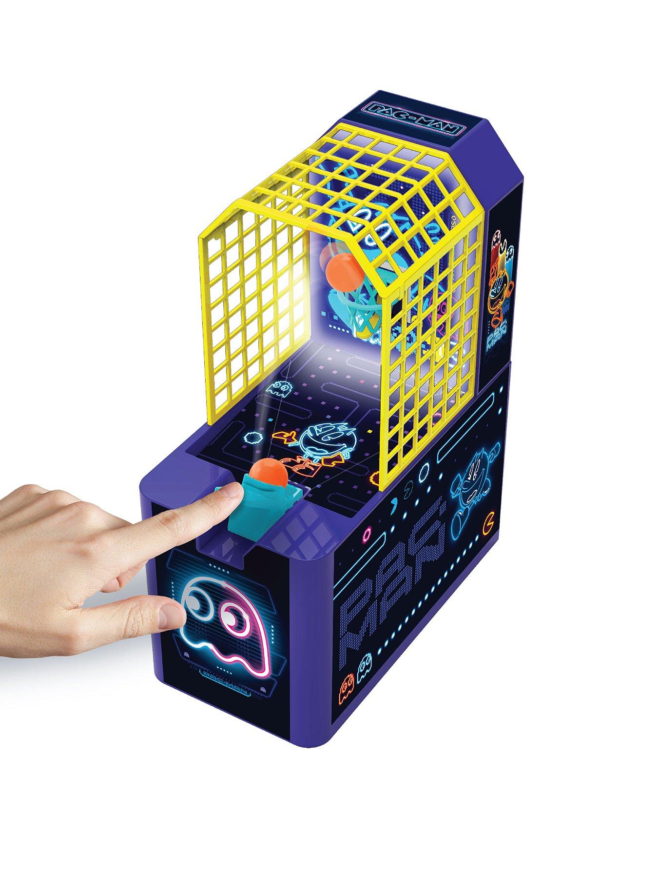 Image 1 of 4 of Pac-Man Arcade BASKETBALL  COLLECTABLE NEON