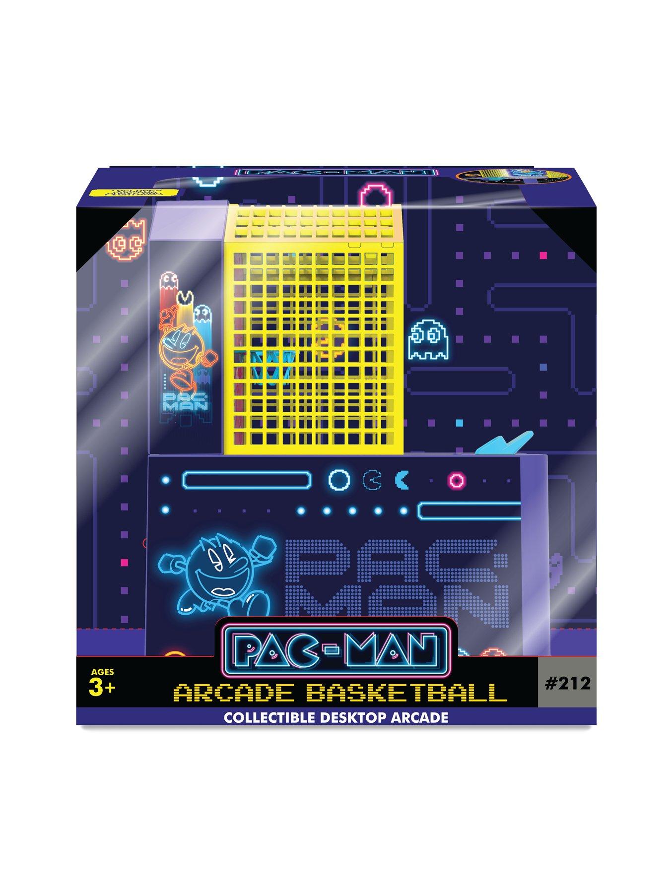 Image 4 of 4 of Pac-Man Arcade BASKETBALL  COLLECTABLE NEON