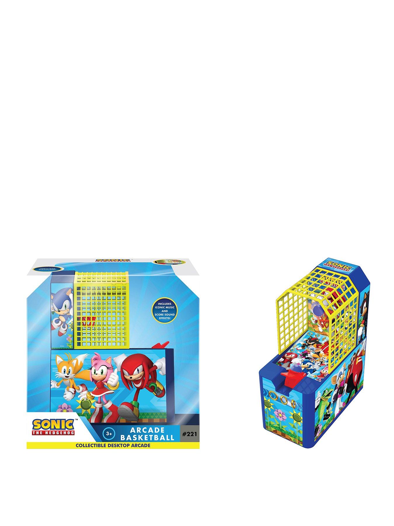 Image 1 of 4 of Sonic the Hedgehog Sonic Collectable Desktop Arcade Basketball