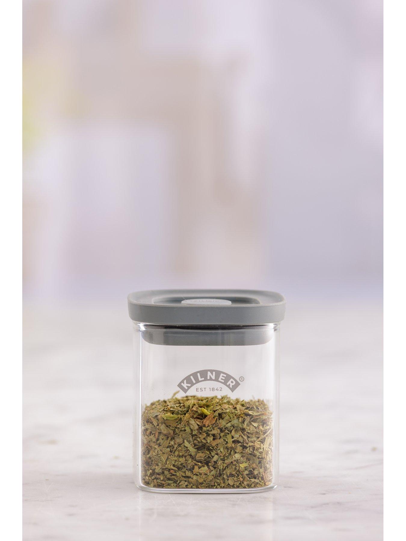 Image 4 of 7 of KILNER Fresh Storage 12pce Spice Jar Set 0.16 Litre