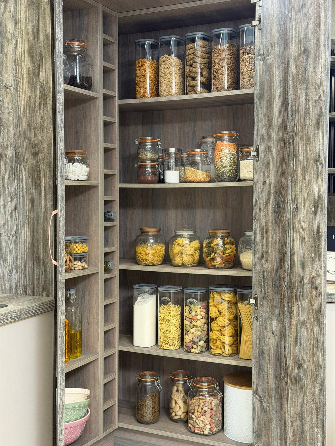 KILNER Fresh Storage Square Jar 2l Set Of 3