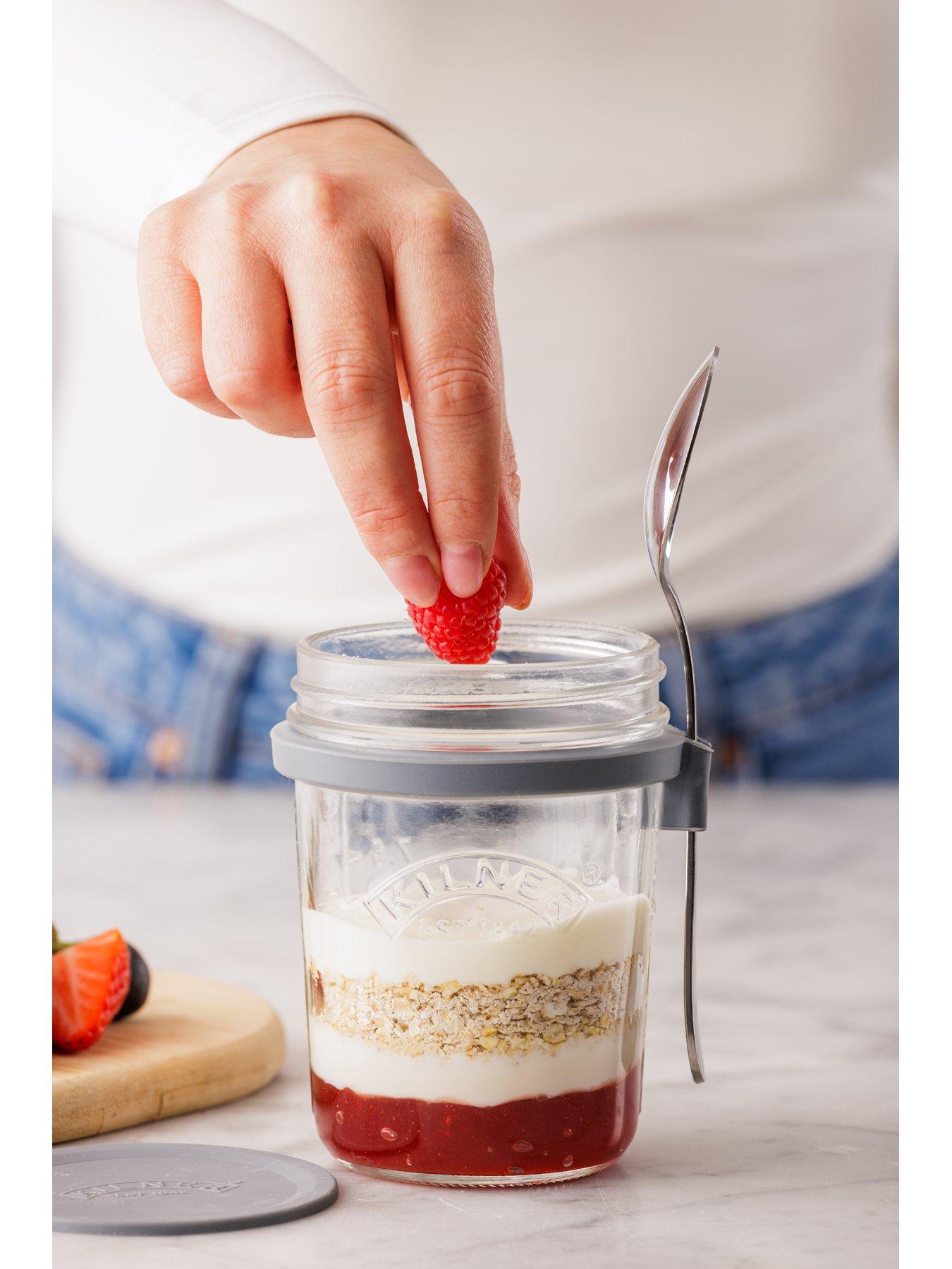 Image 4 of 8 of KILNER Set Of 4 Breakfast Jars