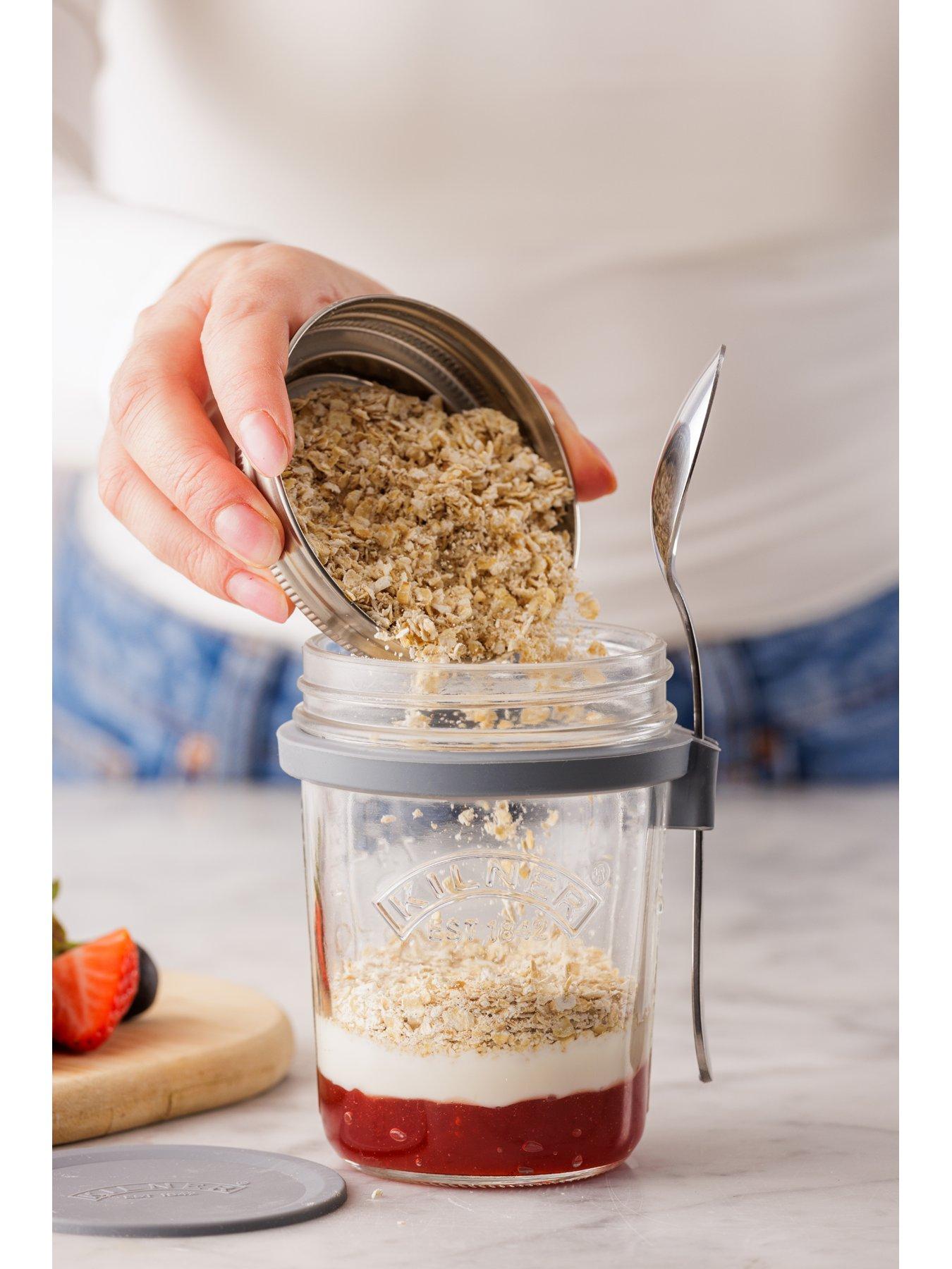 Image 5 of 8 of KILNER Set Of 4 Breakfast Jars