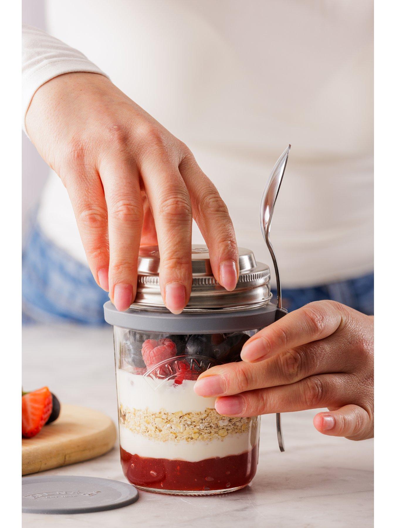 Image 6 of 8 of KILNER Set Of 4 Breakfast Jars