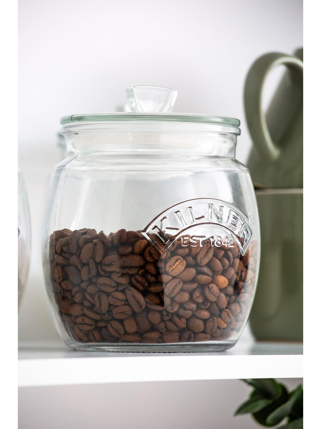 Image 3 of 3 of KILNER Set Of 3 Universal Push Top Jars 0.85 Litre