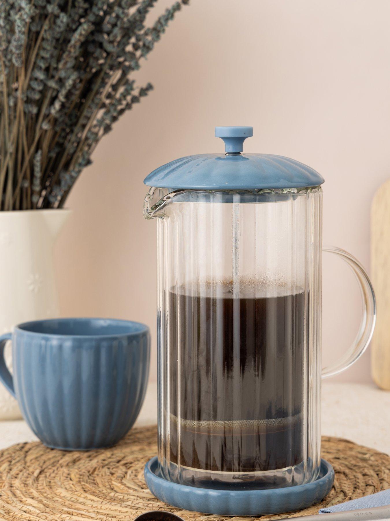 Image 1 of 5 of Price & Kensington Luxe Cafetiere/french Press Bluebell 1l