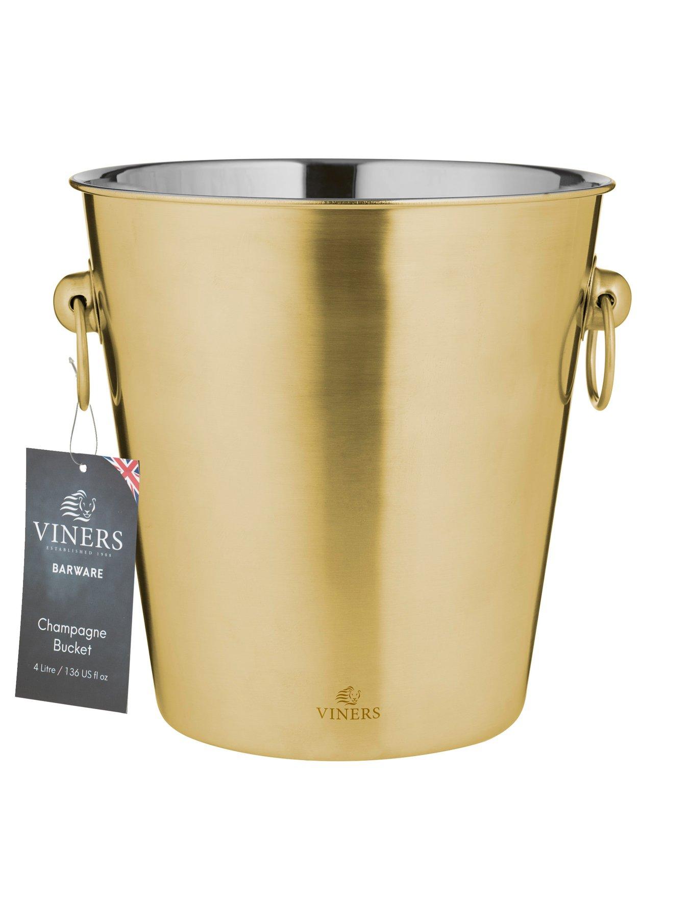 Image 3 of 4 of Viners Barware Champagne Bucket Gold 4 L