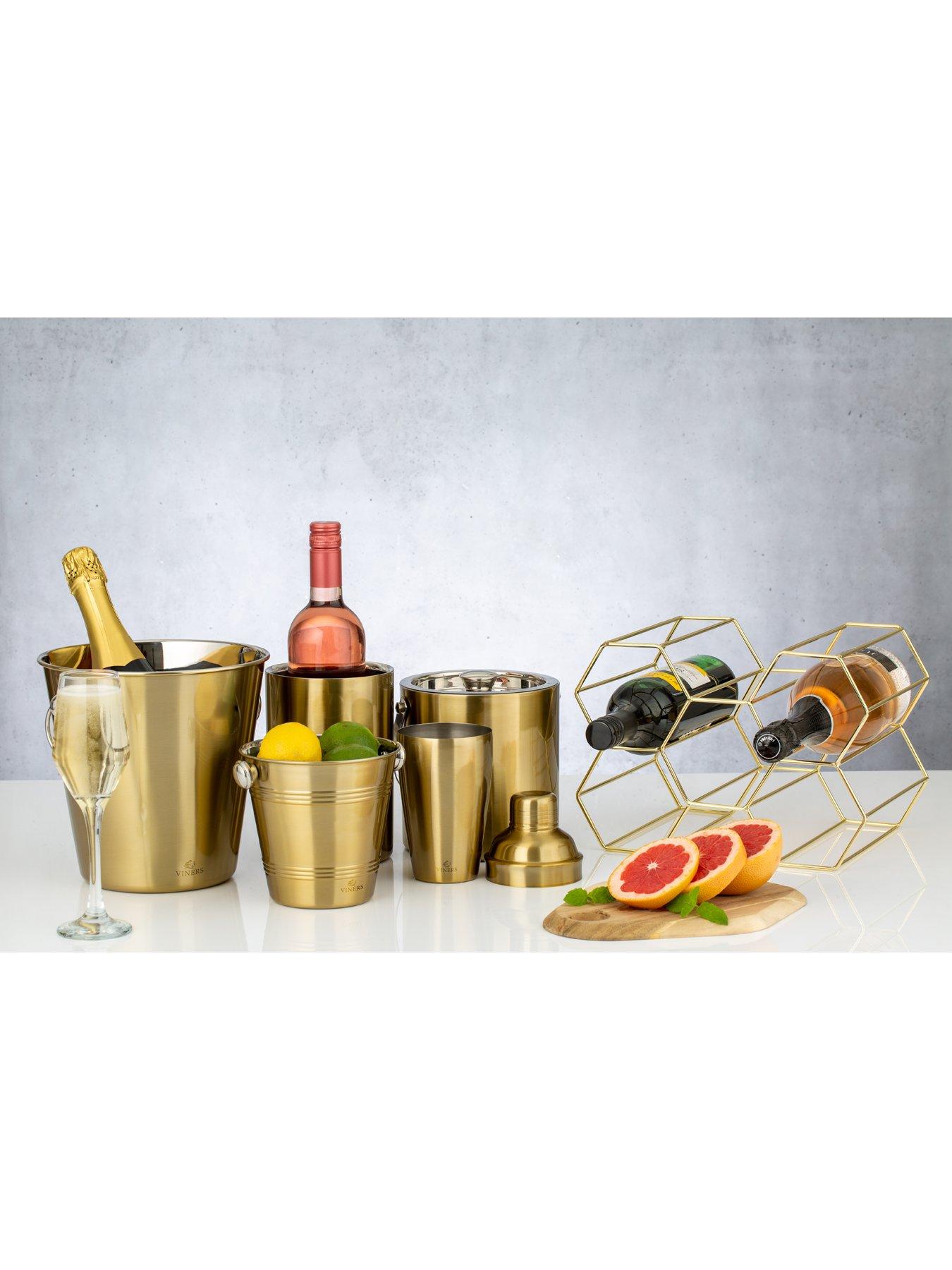 Image 4 of 4 of Viners Barware Champagne Bucket Gold 4 L