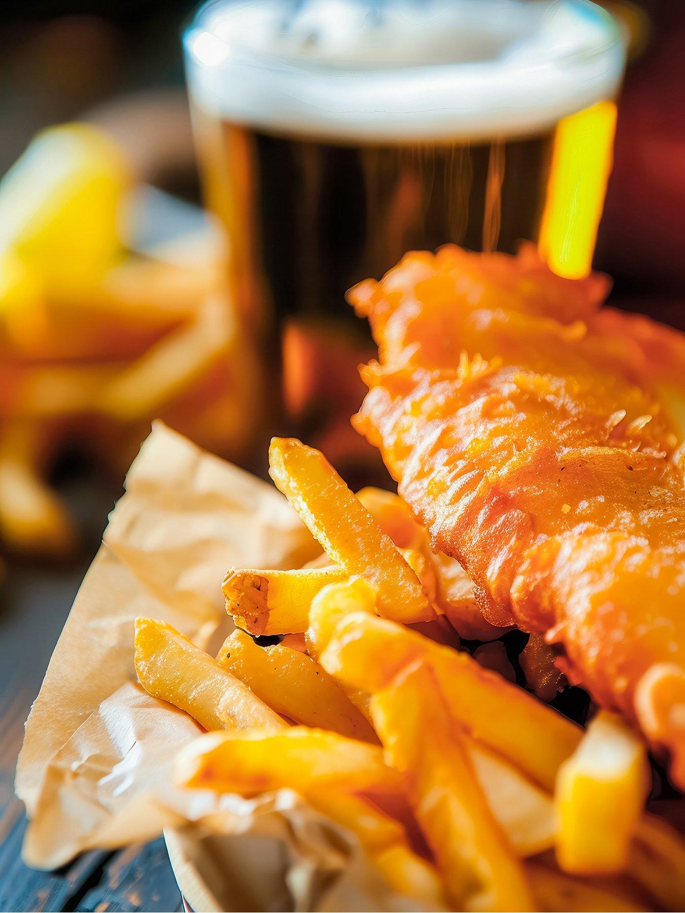 Image 2 of 3 of Activity Superstore Classic Pub Fish & Chips for Two