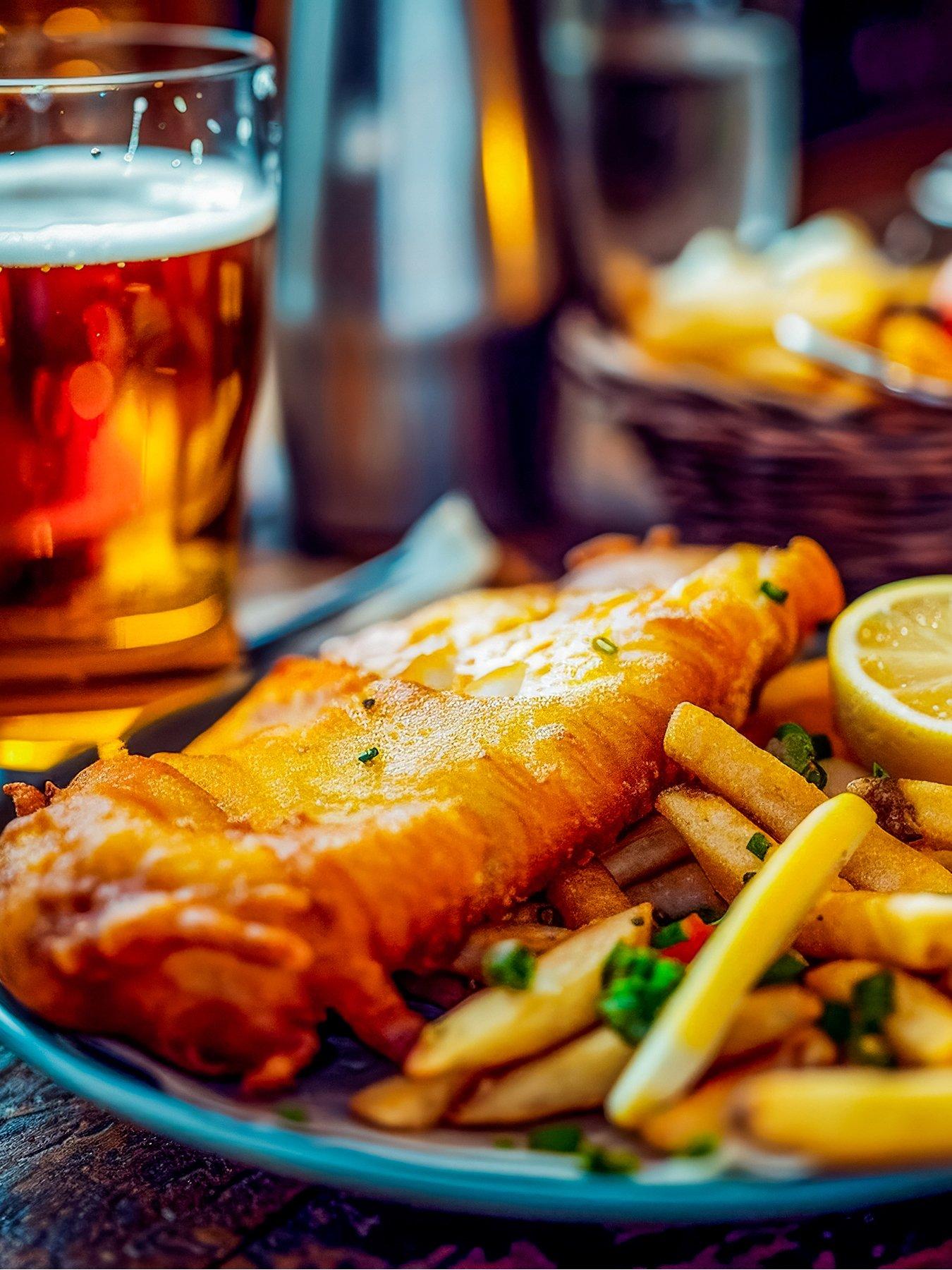 Image 3 of 3 of Activity Superstore Classic Pub Fish & Chips for Two