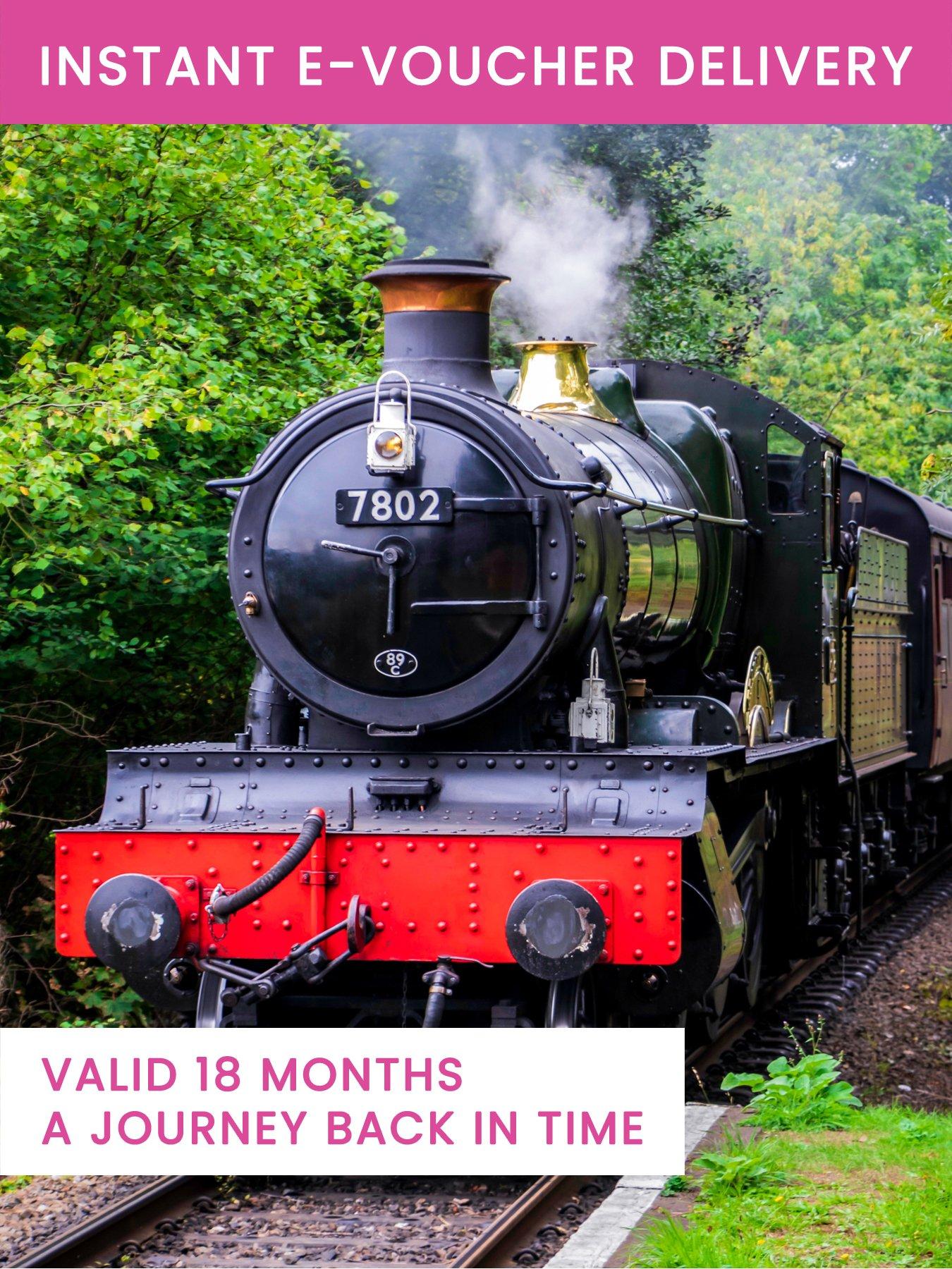 Activity Superstore Steam Train Experience & Overnight Stay