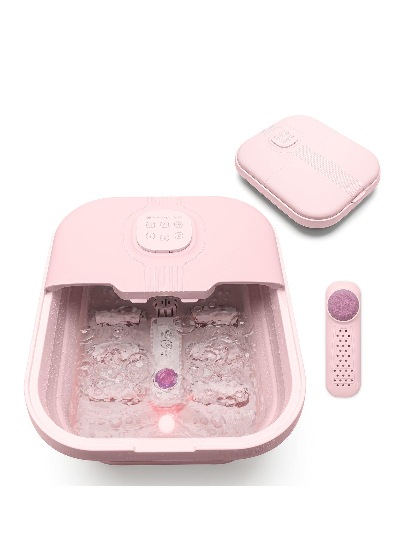 Rio Deluxe Foldaway Foot Spa Bath - Pink