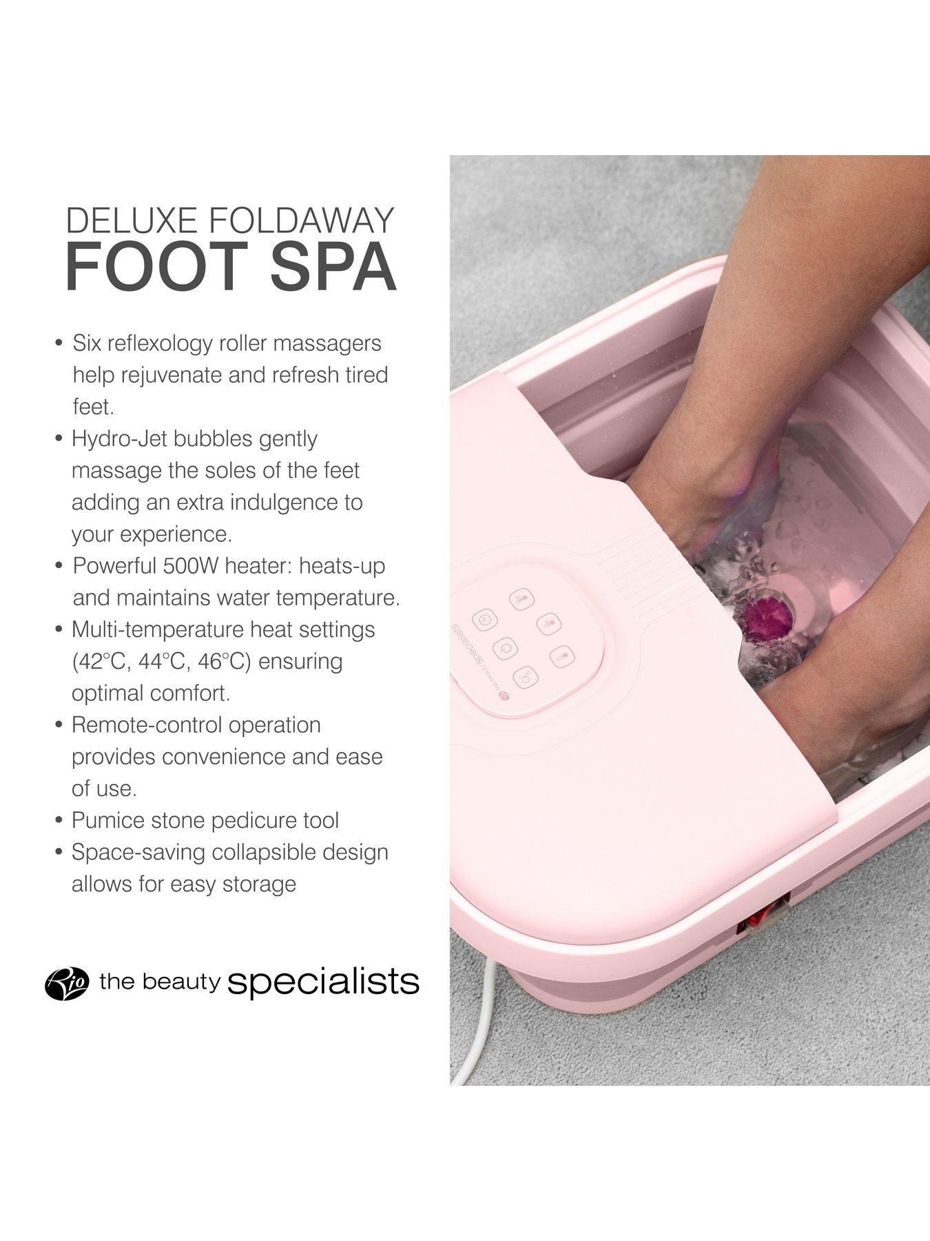 Image 6 of 7 of Rio Deluxe Foldaway Foot Spa Bath - Pink