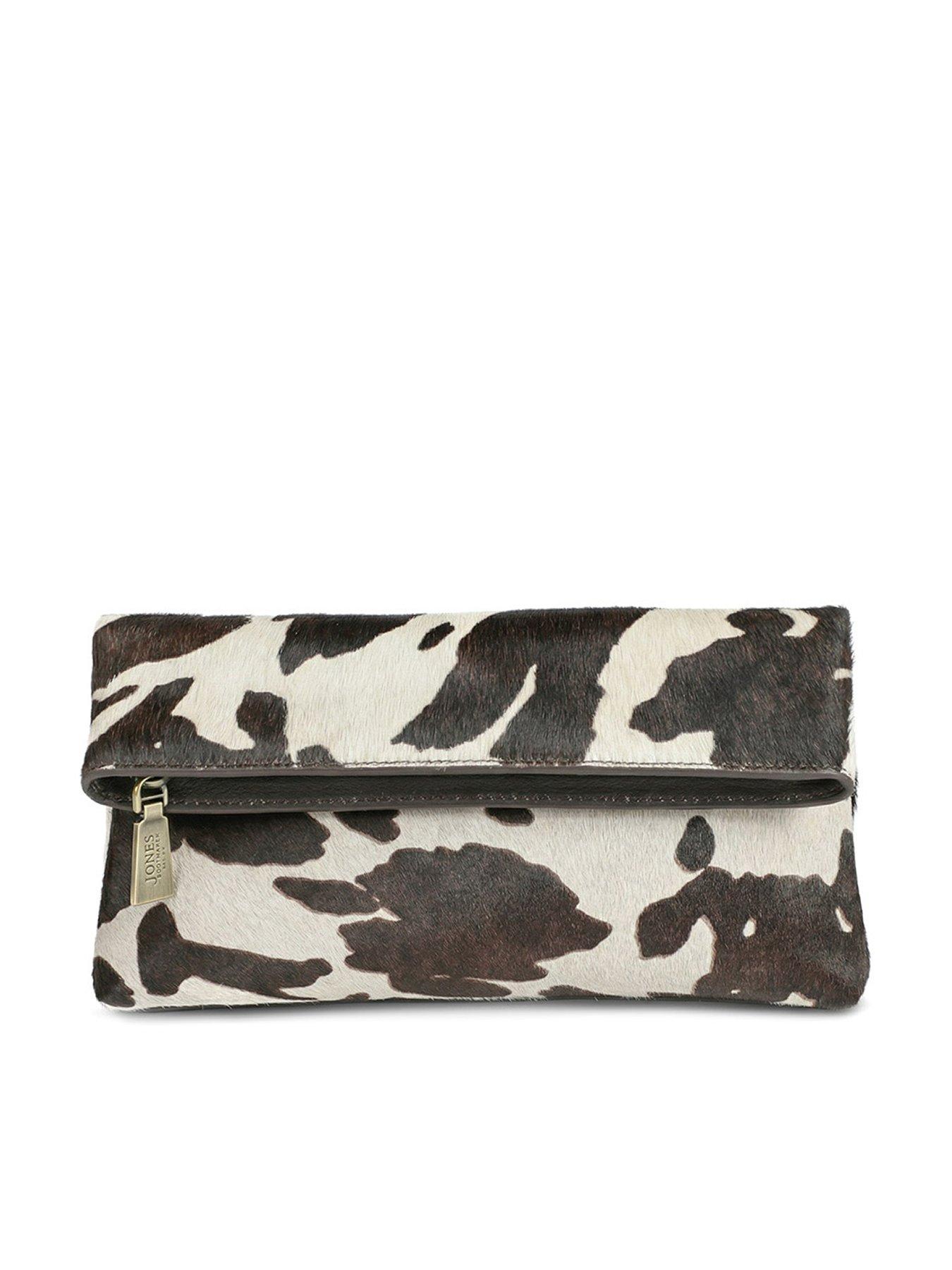 Jones Bootmaker Whylie Fold Over Clutch- Cow