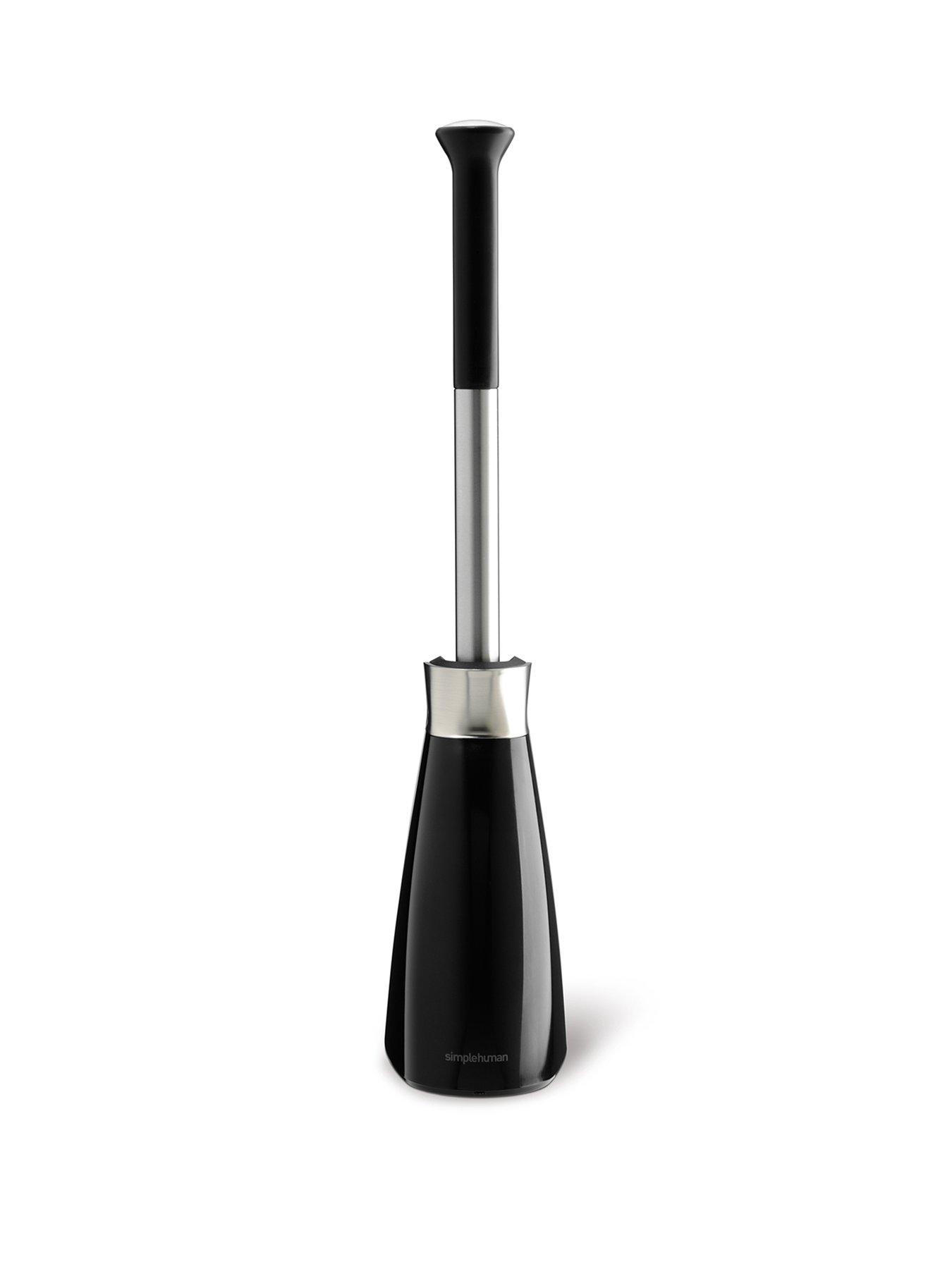 Simplehuman Toilet Brush, Black Plastic & Stainless Steel