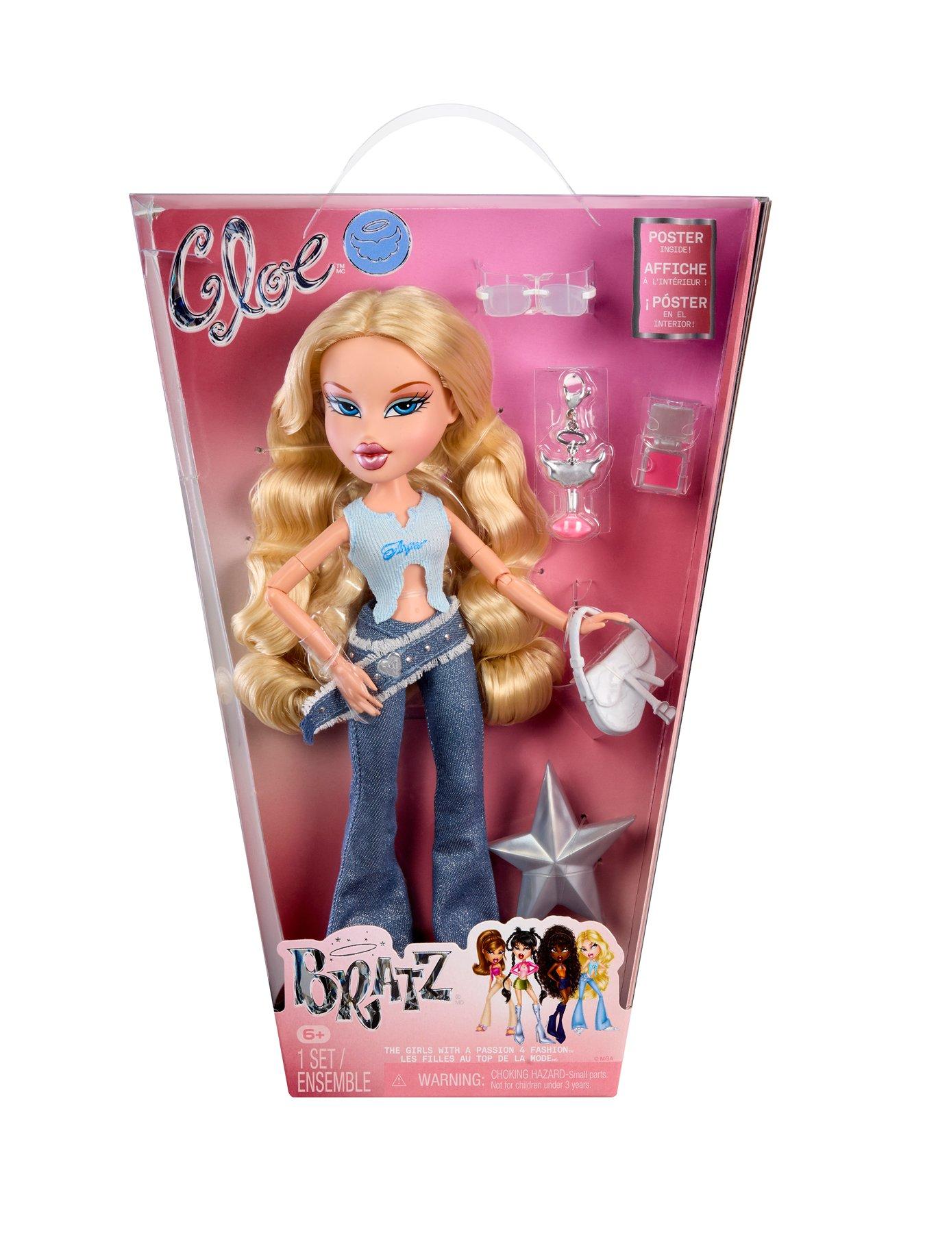 Image 2 of 6 of Bratz Cloe 2001 Reimagined Fashion Doll with Charm, Accessories &amp; Poster