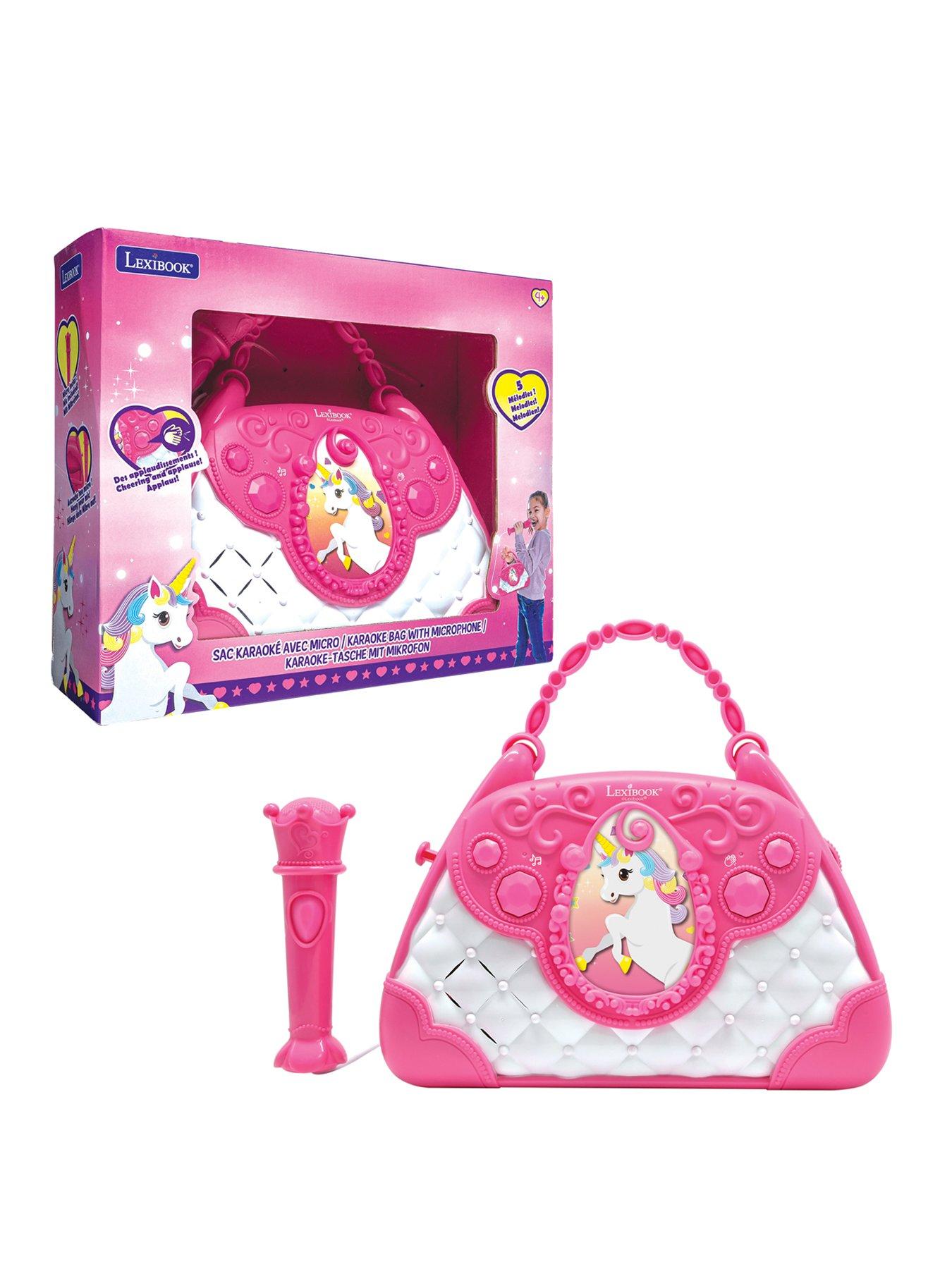 Image 1 of 8 of Unicorn Musical Speaker Handbag design with Mic, Voice changer and Line-In cable