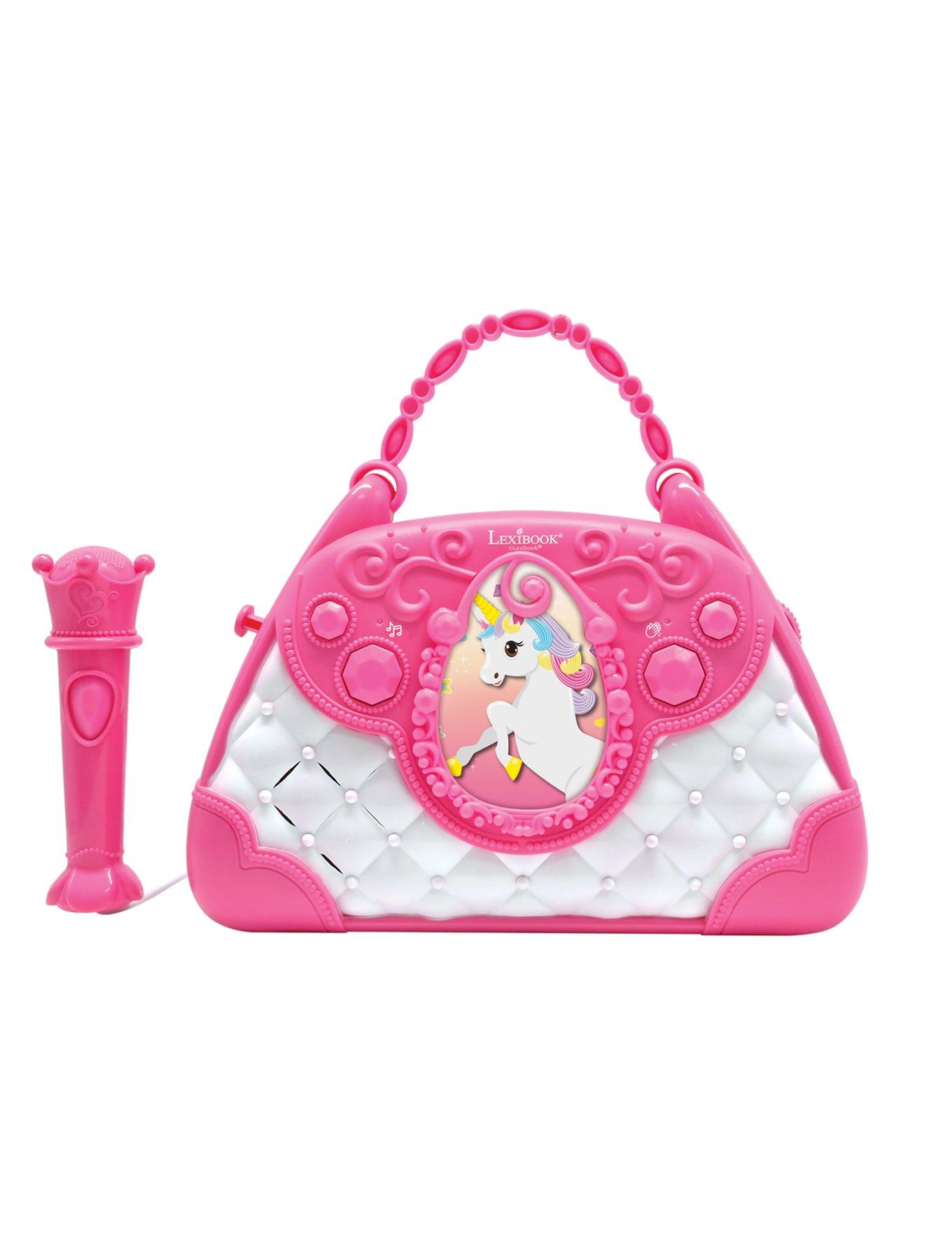Image 2 of 8 of Unicorn Musical Speaker Handbag design with Mic, Voice changer and Line-In cable