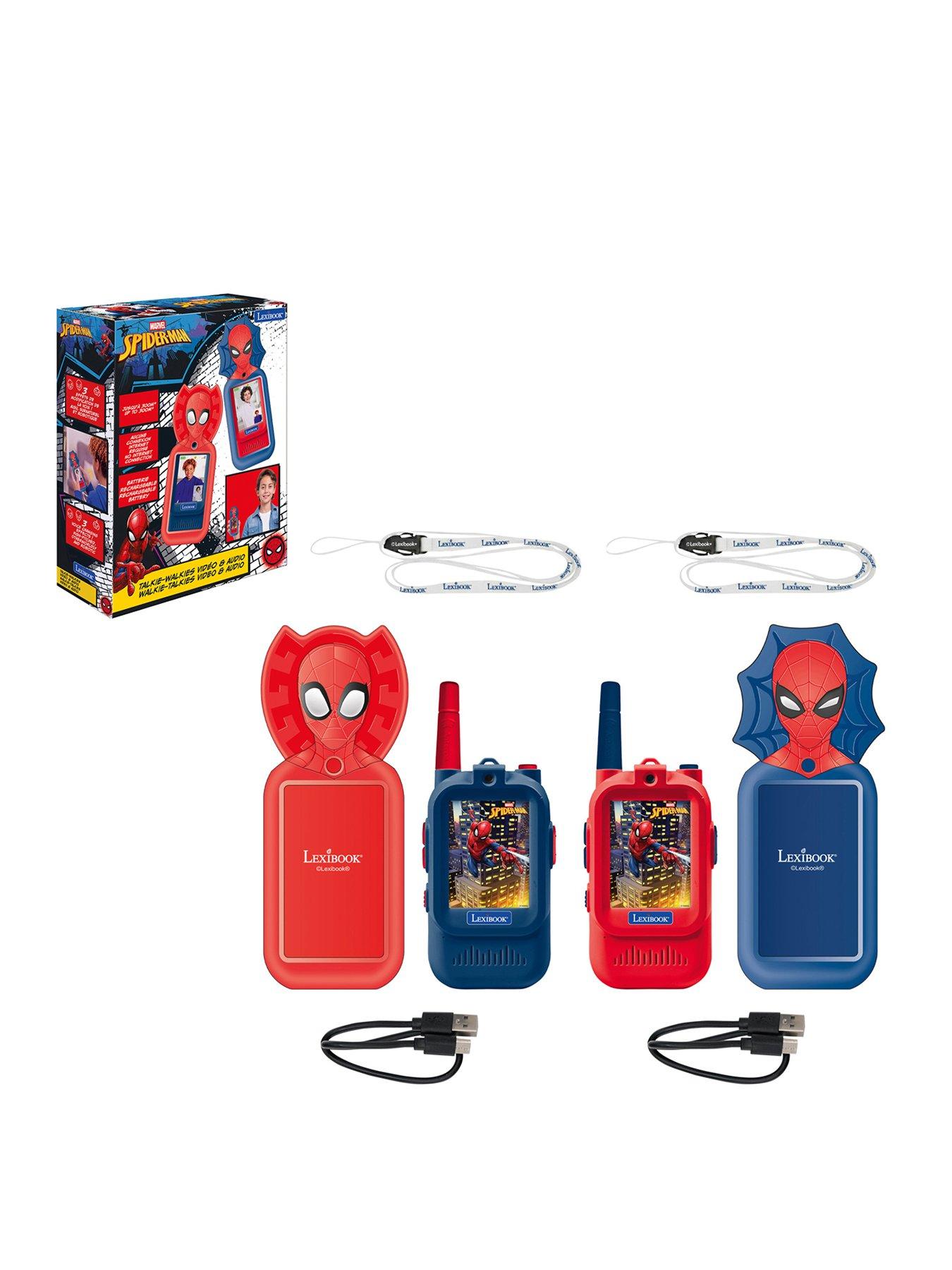 Image 1 of 7 of Spiderman Spider-Man Rechargeable Video Walkie-Talkie with colored screen