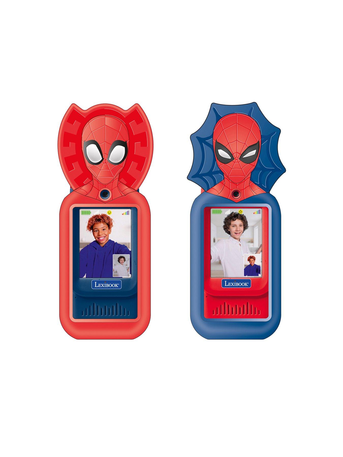 Image 2 of 7 of Spiderman Spider-Man Rechargeable Video Walkie-Talkie with colored screen