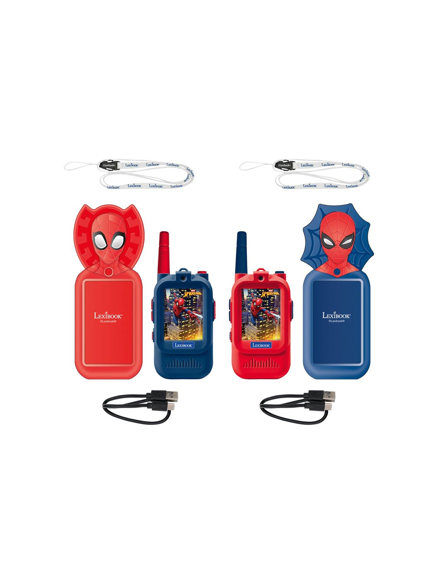 Image 3 of 7 of Spiderman Spider-Man Rechargeable Video Walkie-Talkie with colored screen