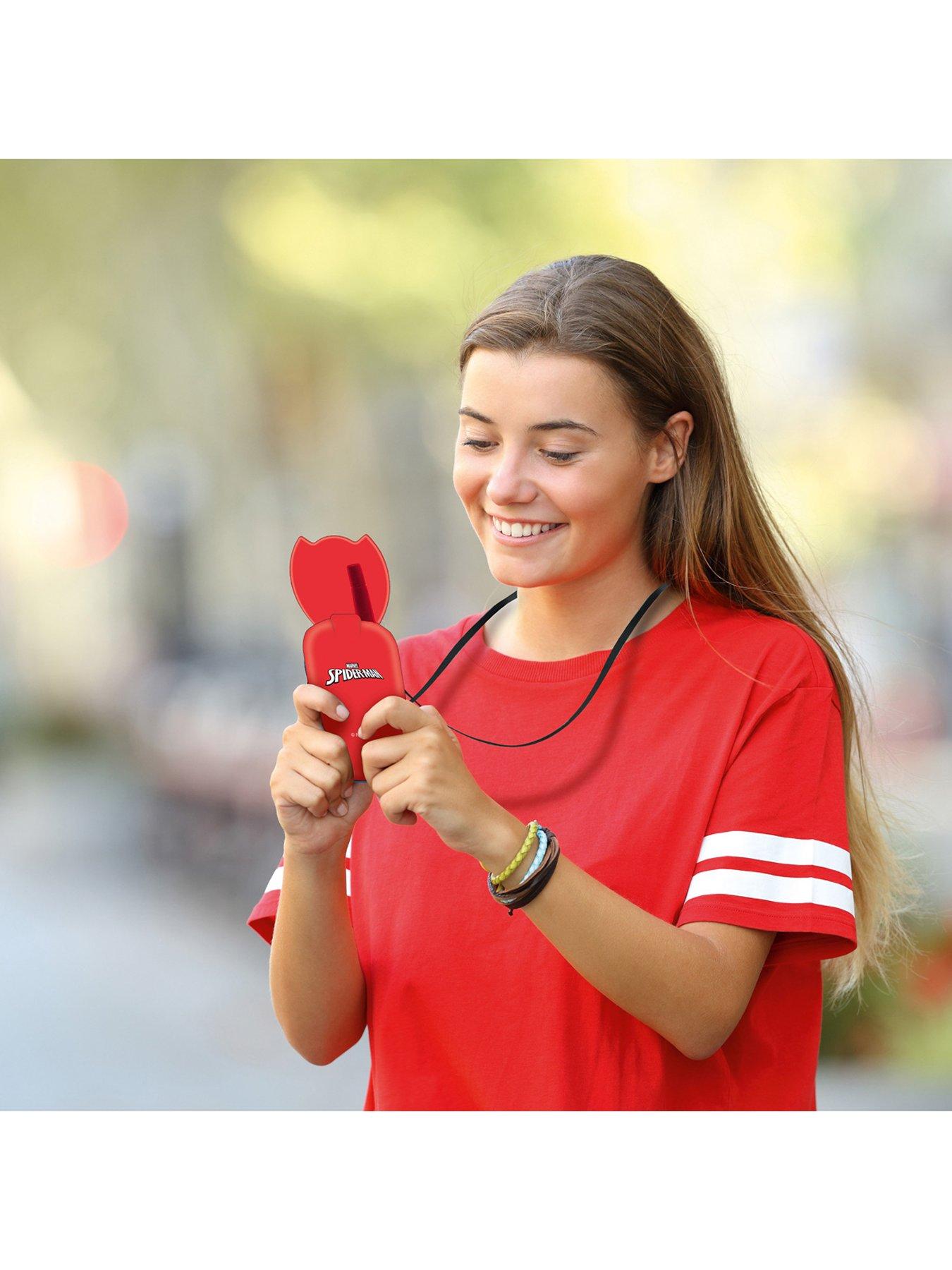 Image 7 of 7 of Spiderman Spider-Man Rechargeable Video Walkie-Talkie with colored screen