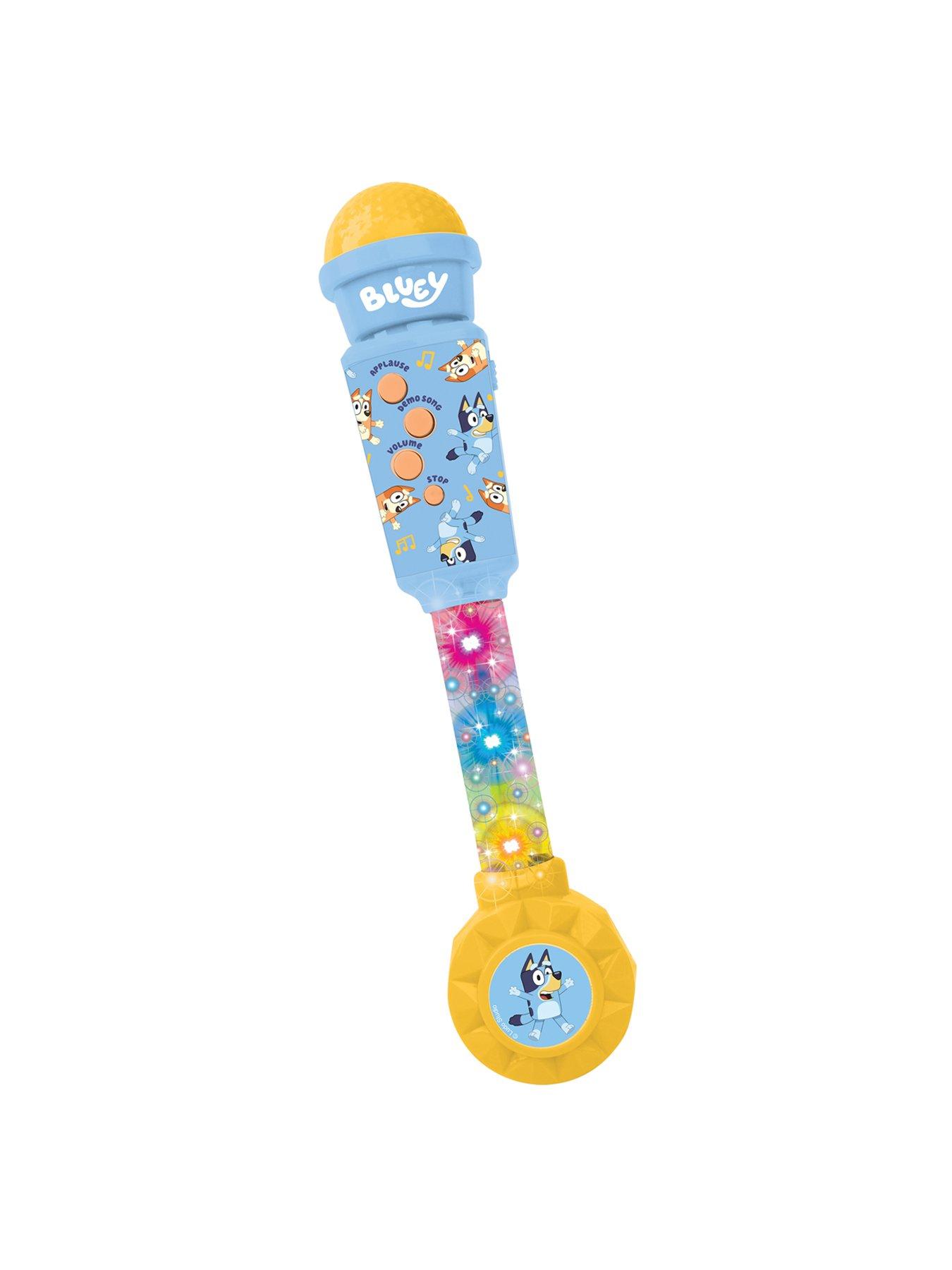 Image 2 of 7 of Bluey Trendy Lighting Microphone with speaker (aux-in), melodies and sound effects